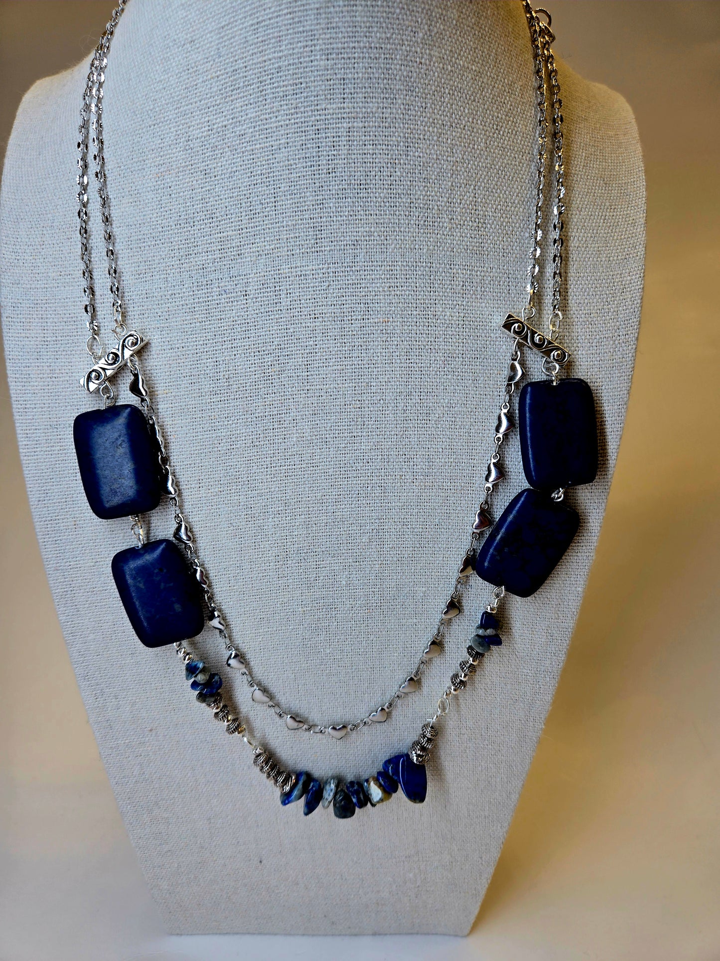 layered necklace