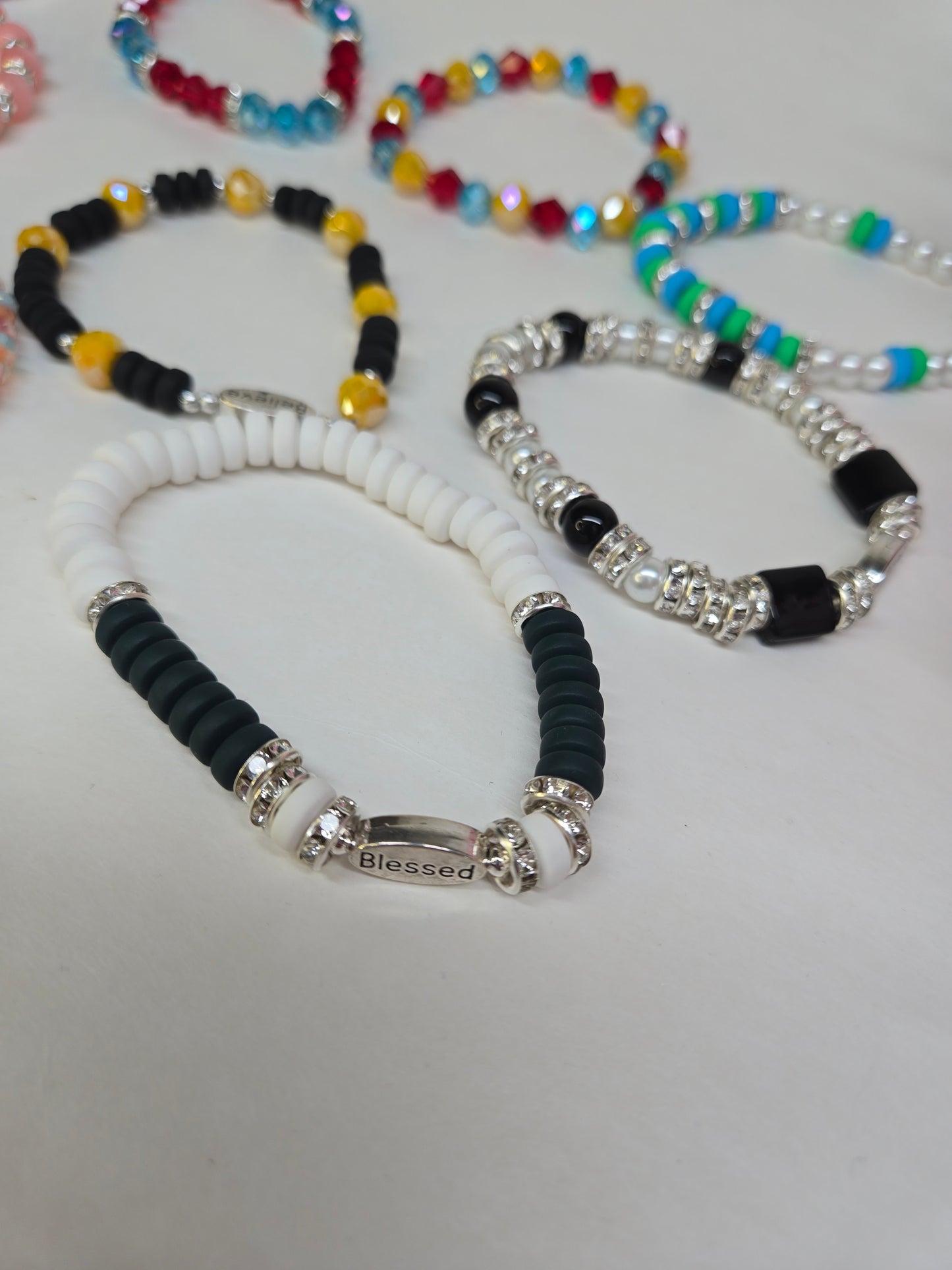 Handmade Beaded Bracelet Set – Vibrant Colors That Shine
