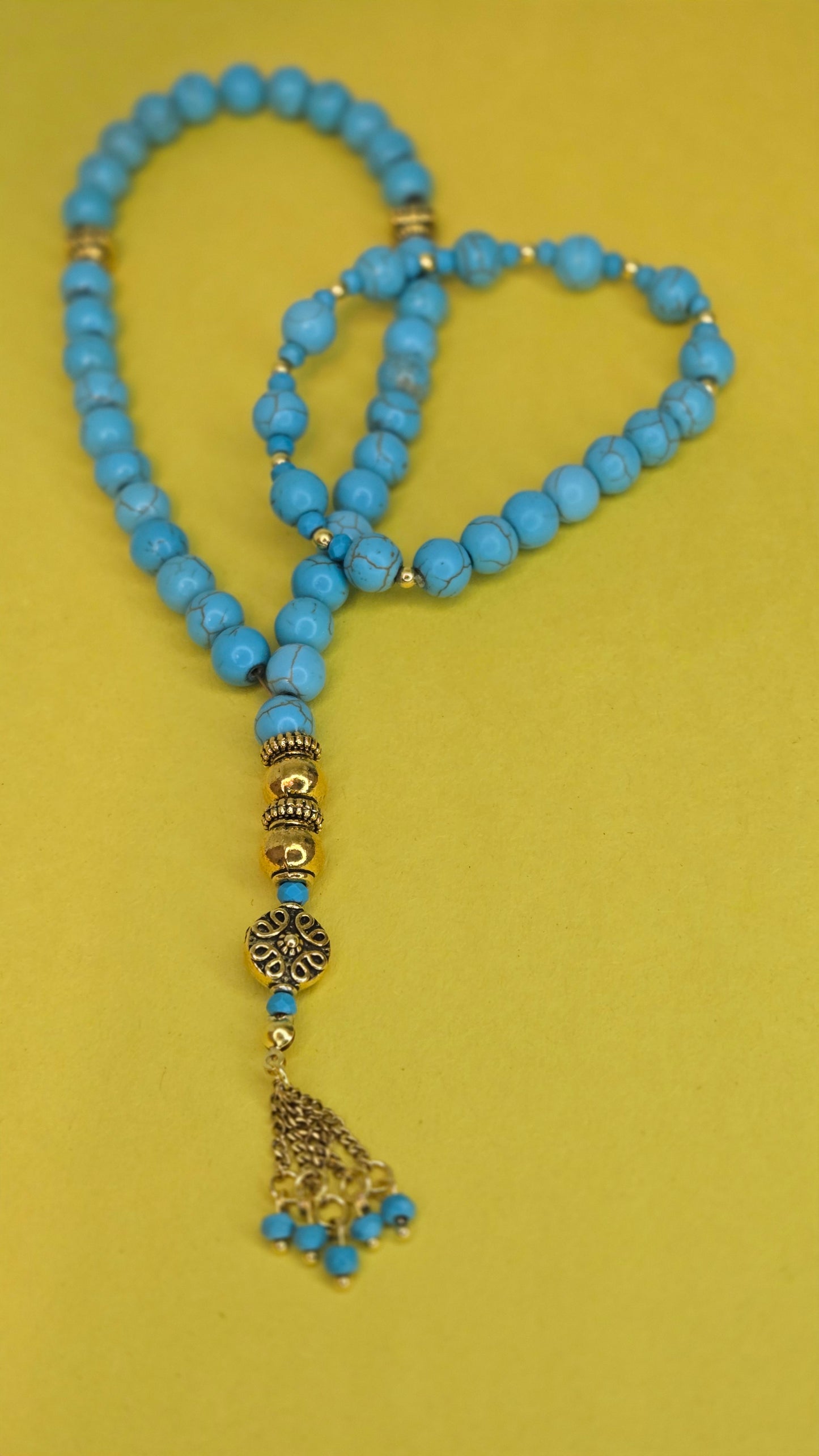 Turquoise Light Tasbih