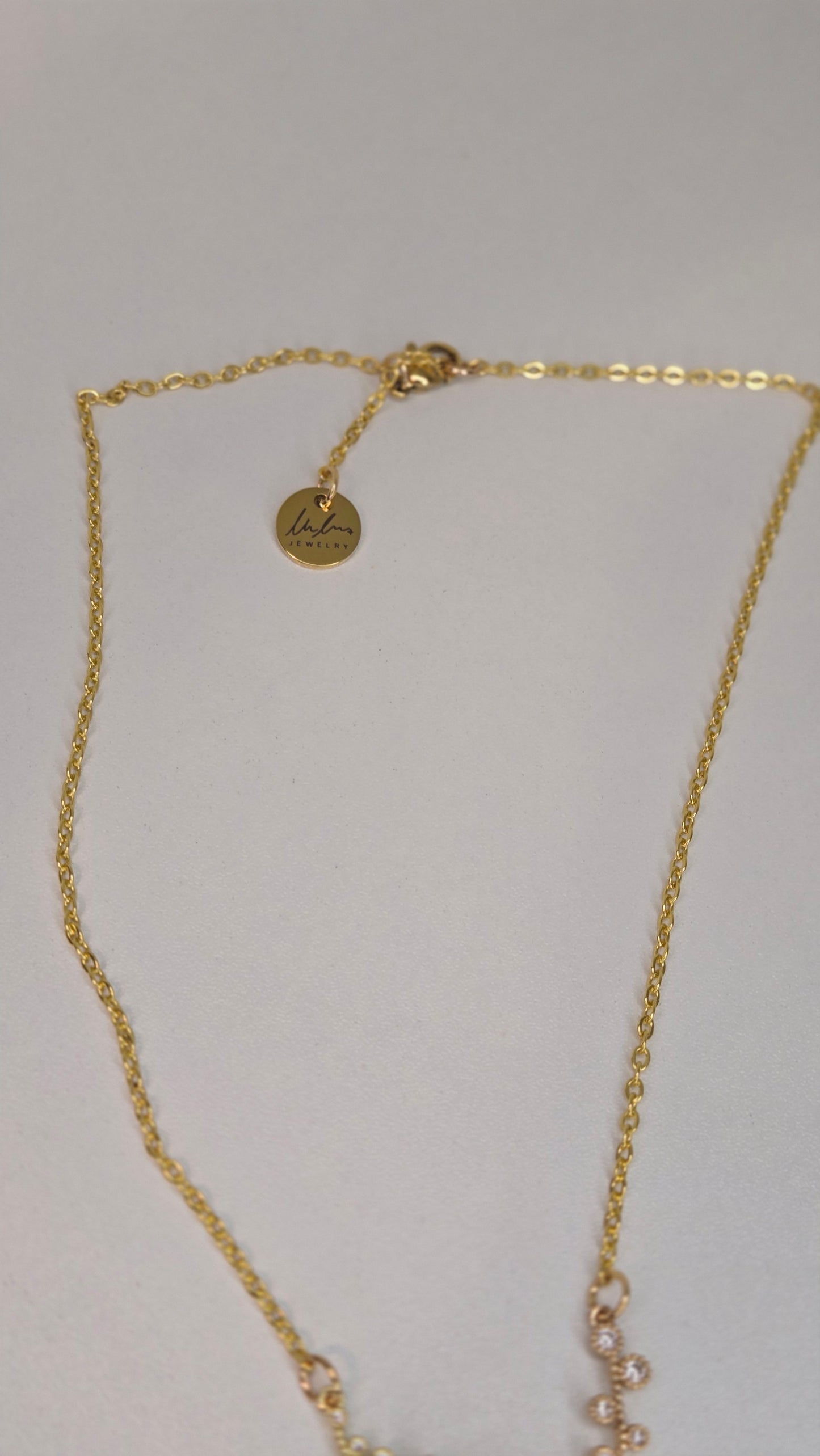 Golden Rose Whisper Necklace