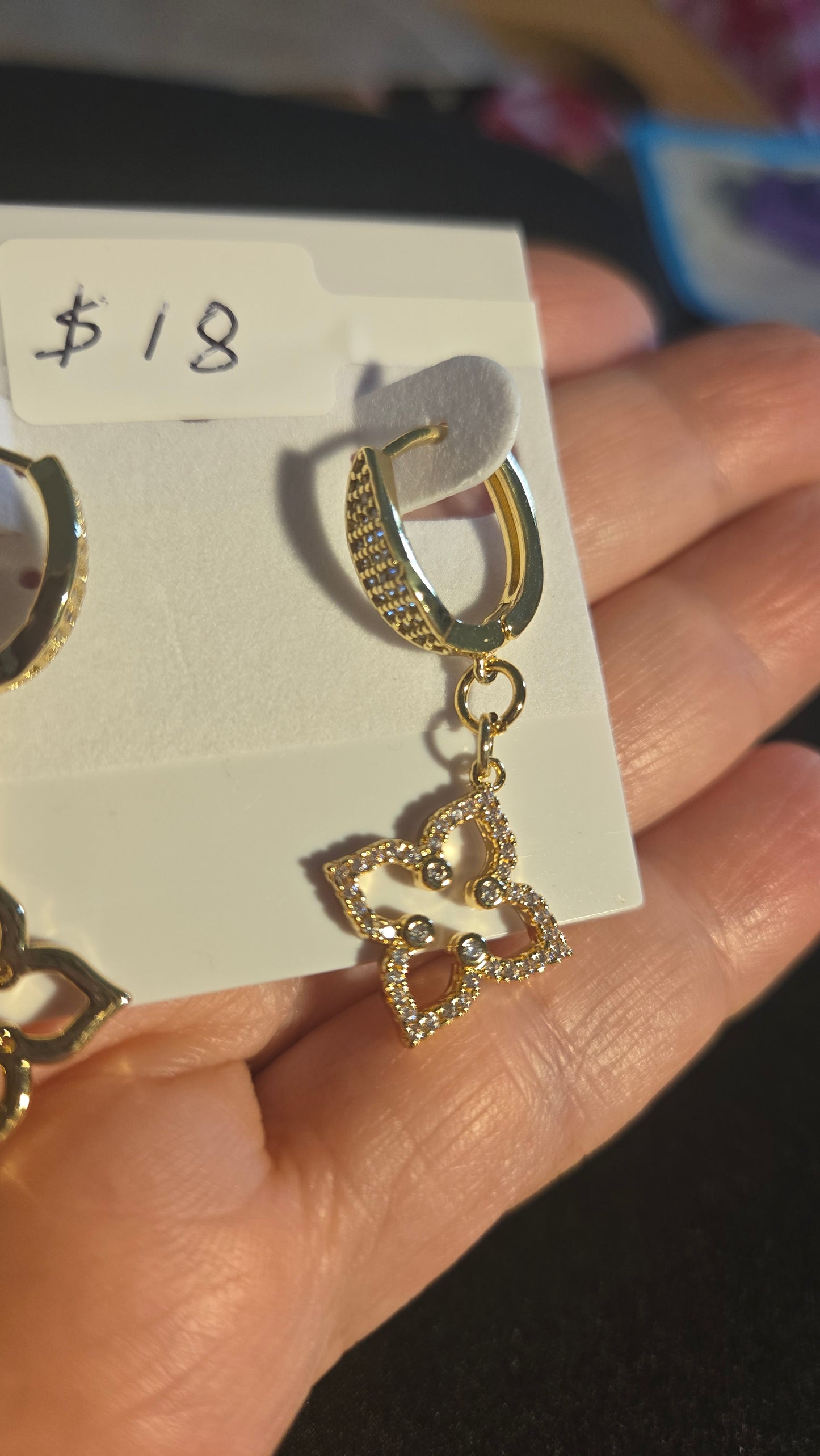 Golden Flutter Earrings