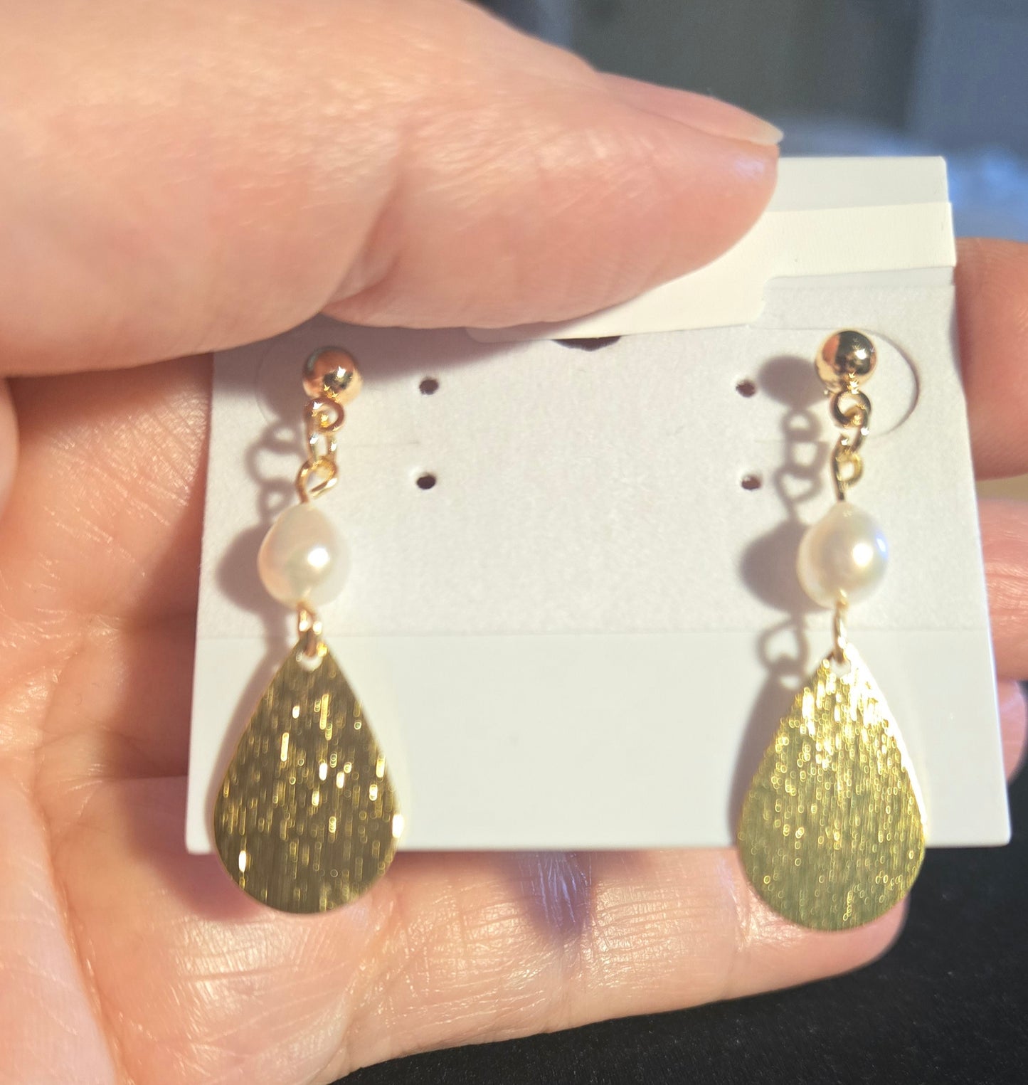 Golden Rain Earrings