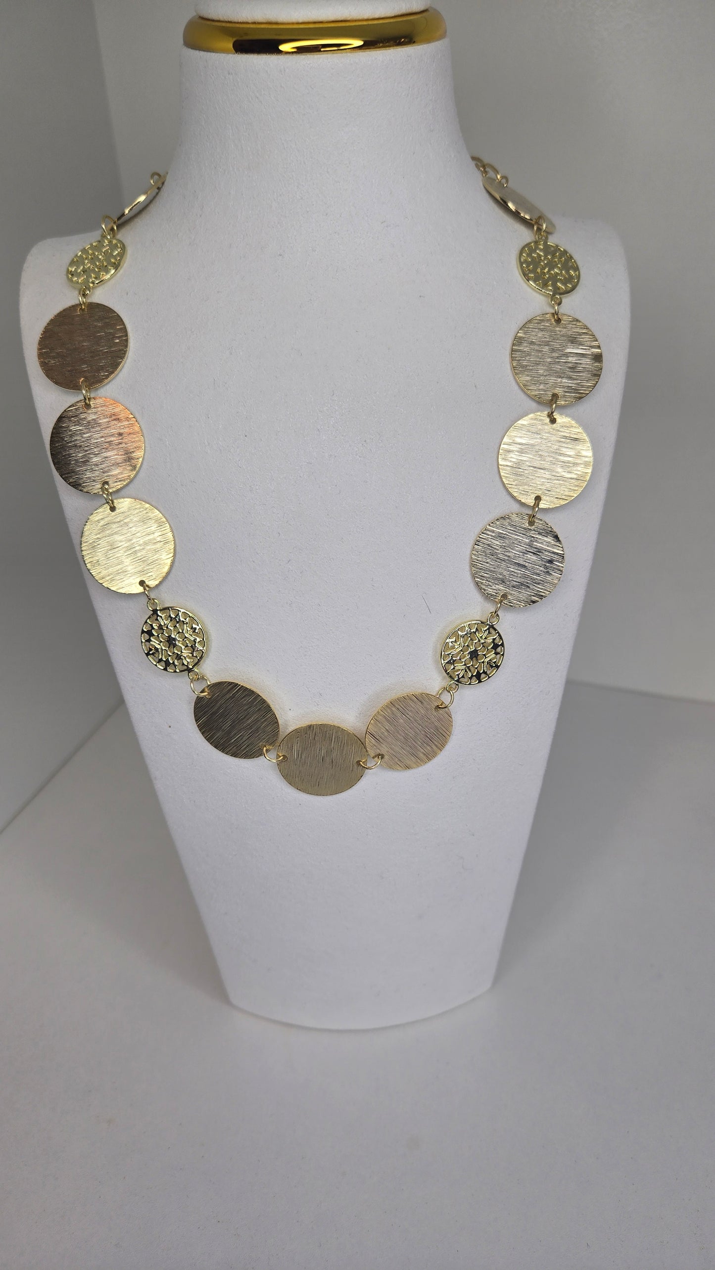 Solar Discs Necklace