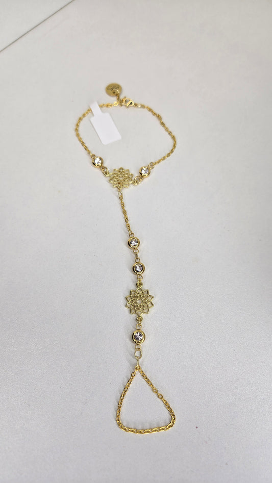 Royal Bloom Hand Chain