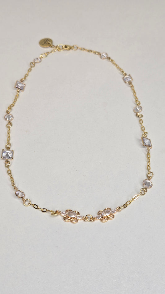 Floral Spark Necklace
