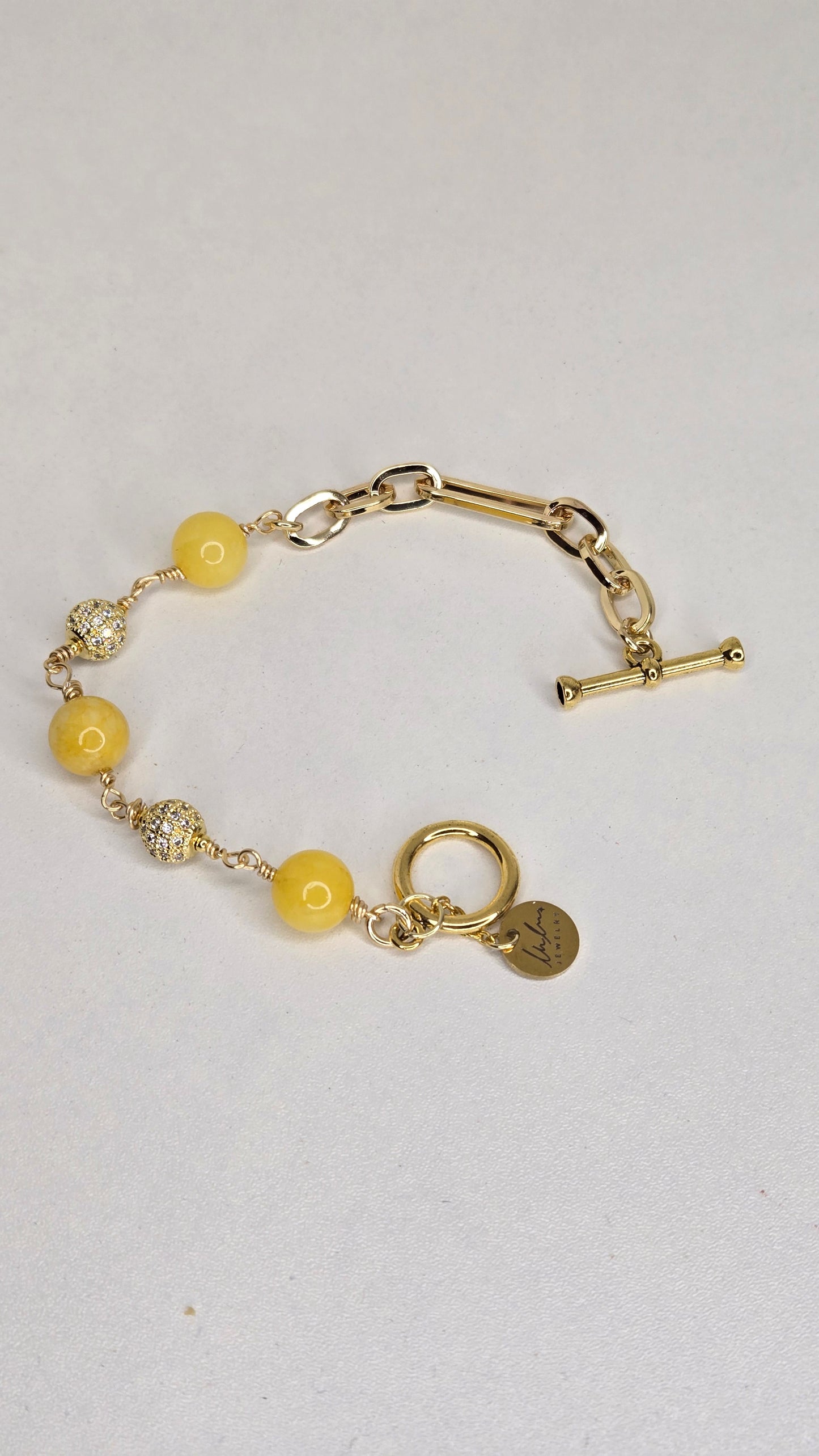 Sunshine Jade Bracelet