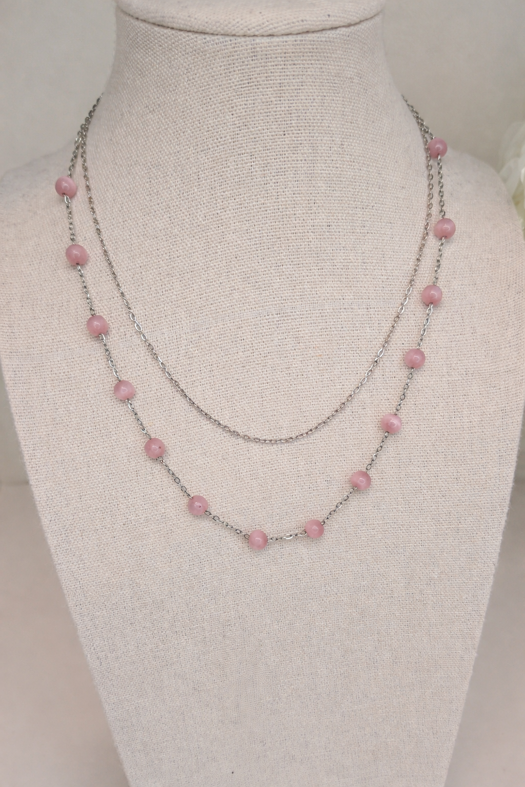 Rose Whisper Layered Necklace