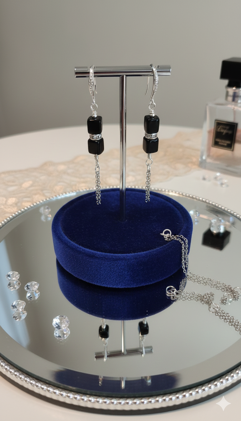 Midnight Stillness Earrings