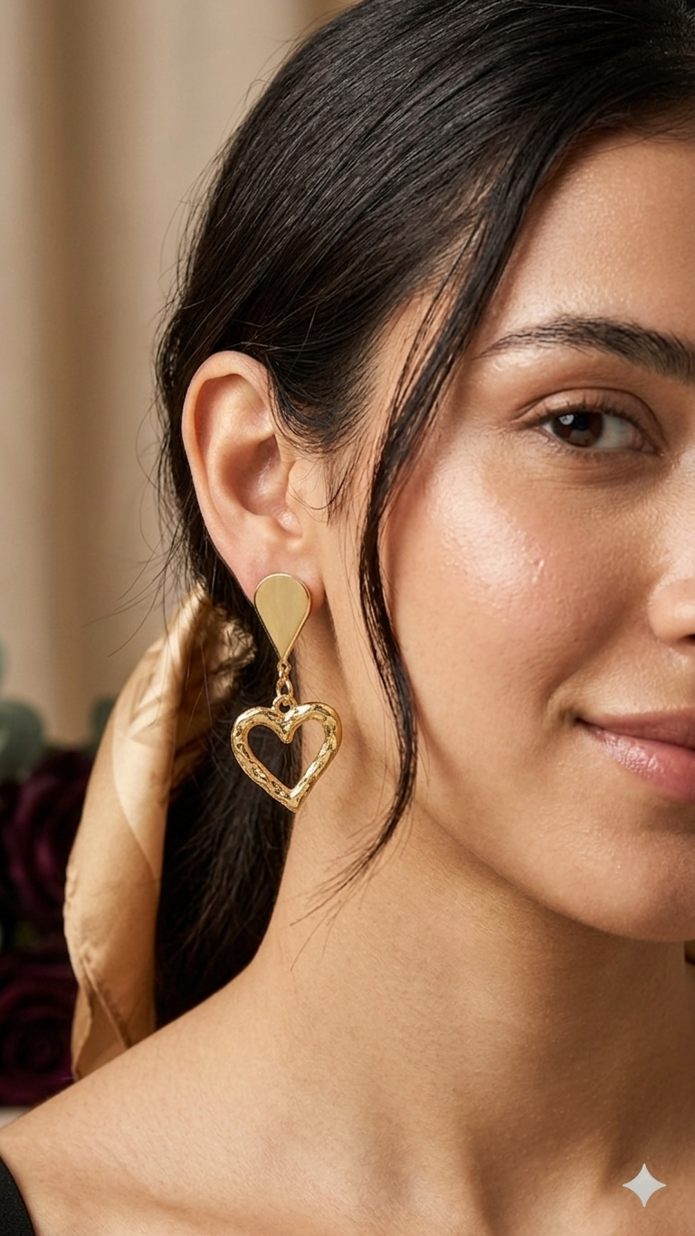Golden Elegance Earring Collection
