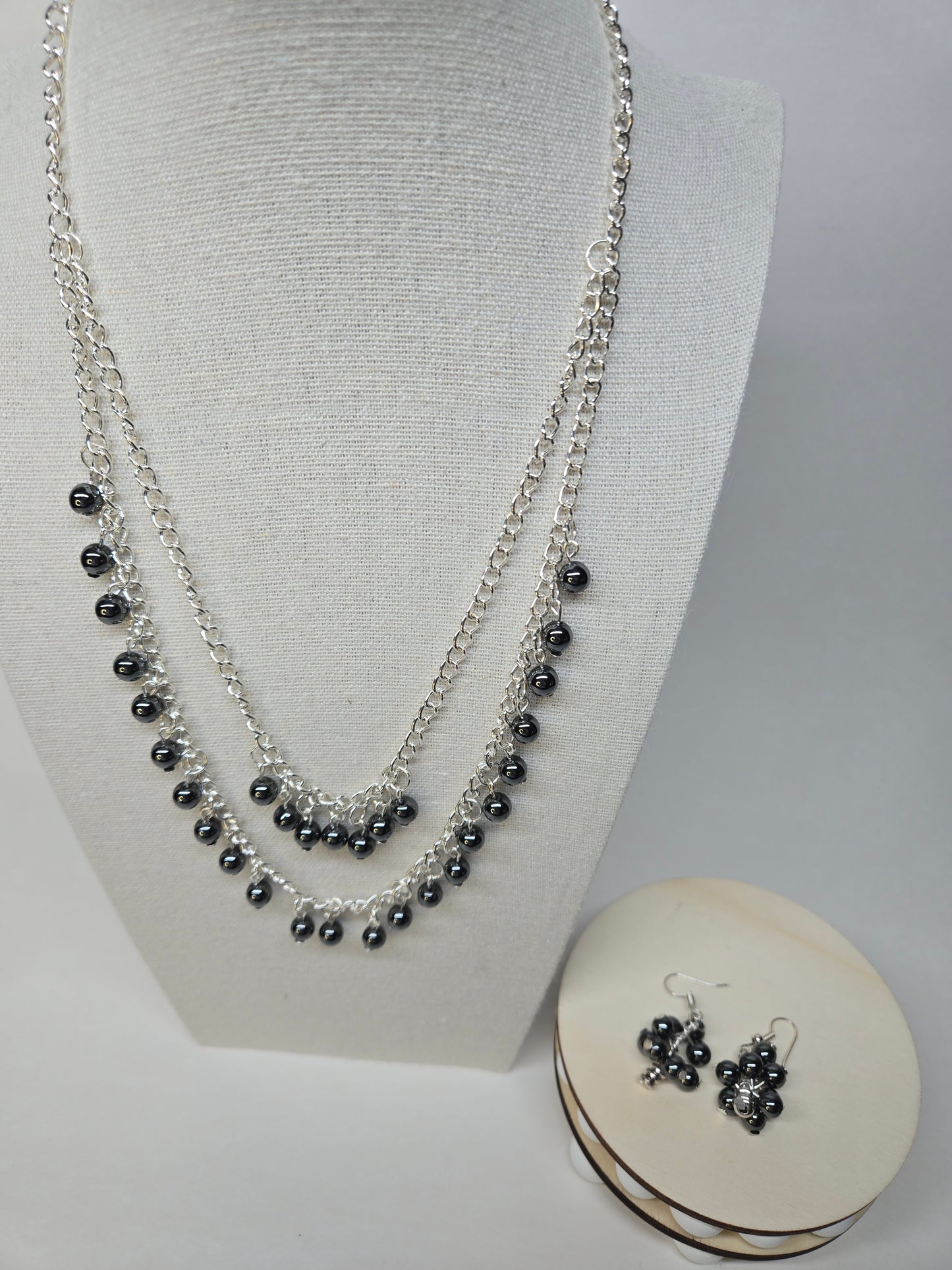Hematite Charm