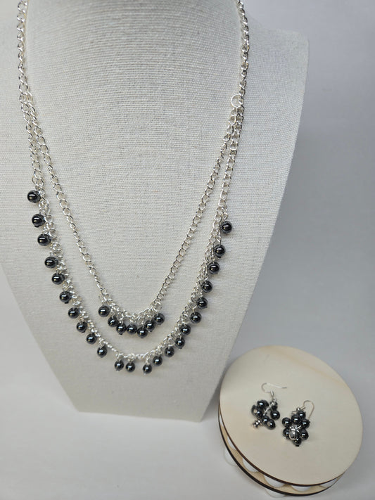 Hematite Charm