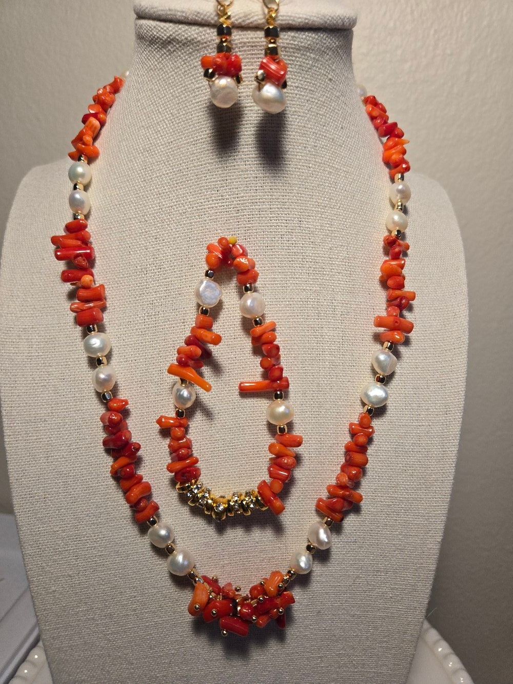 Coral Glow Jewelry