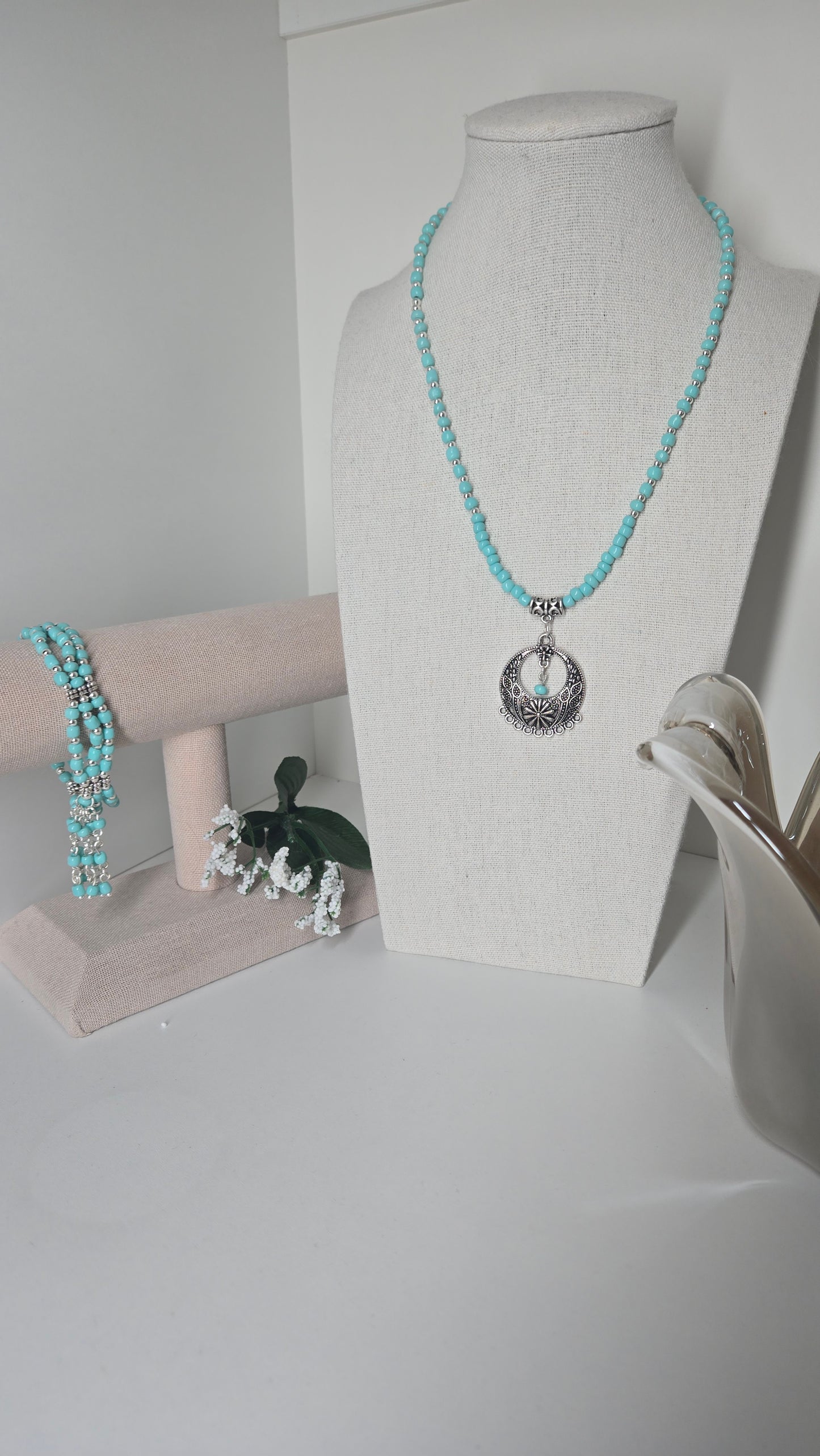 Turquoise Moonlight Set