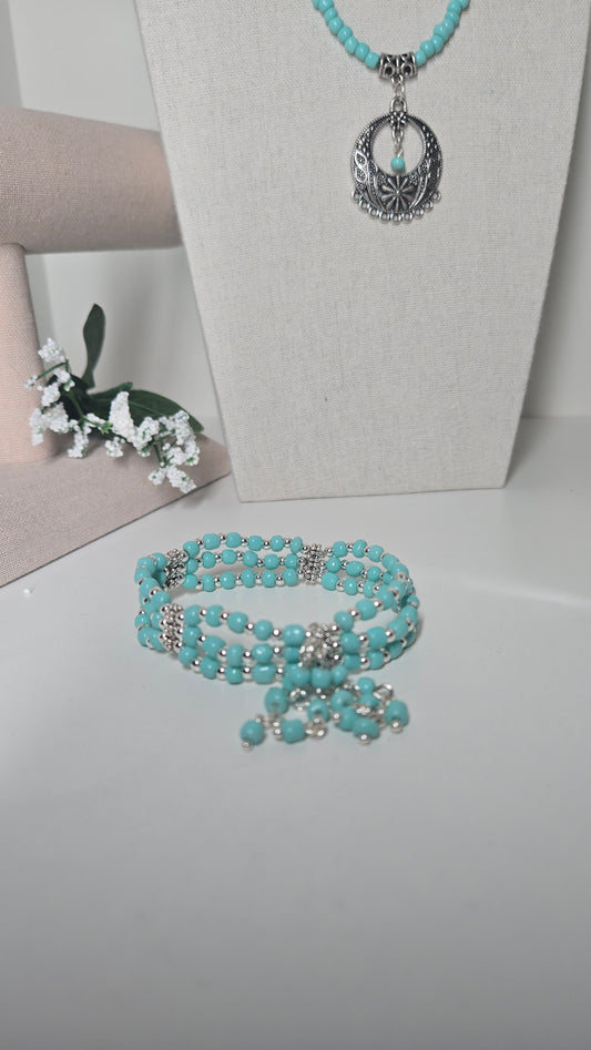 Turquoise Moonlight Set