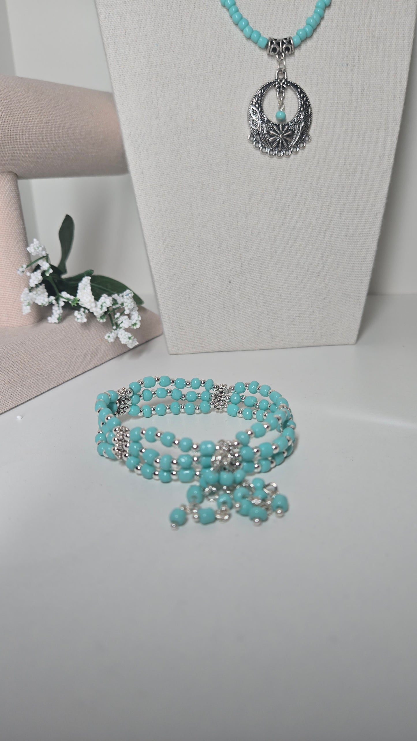 Turquoise Moonlight Set