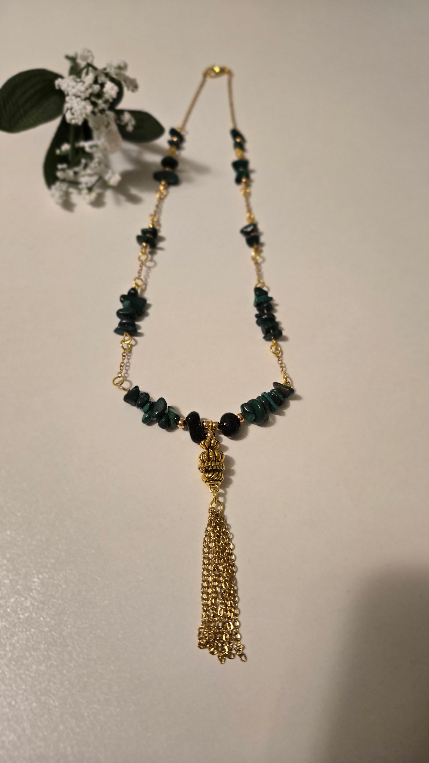 Emerald Elegance Necklace 💚