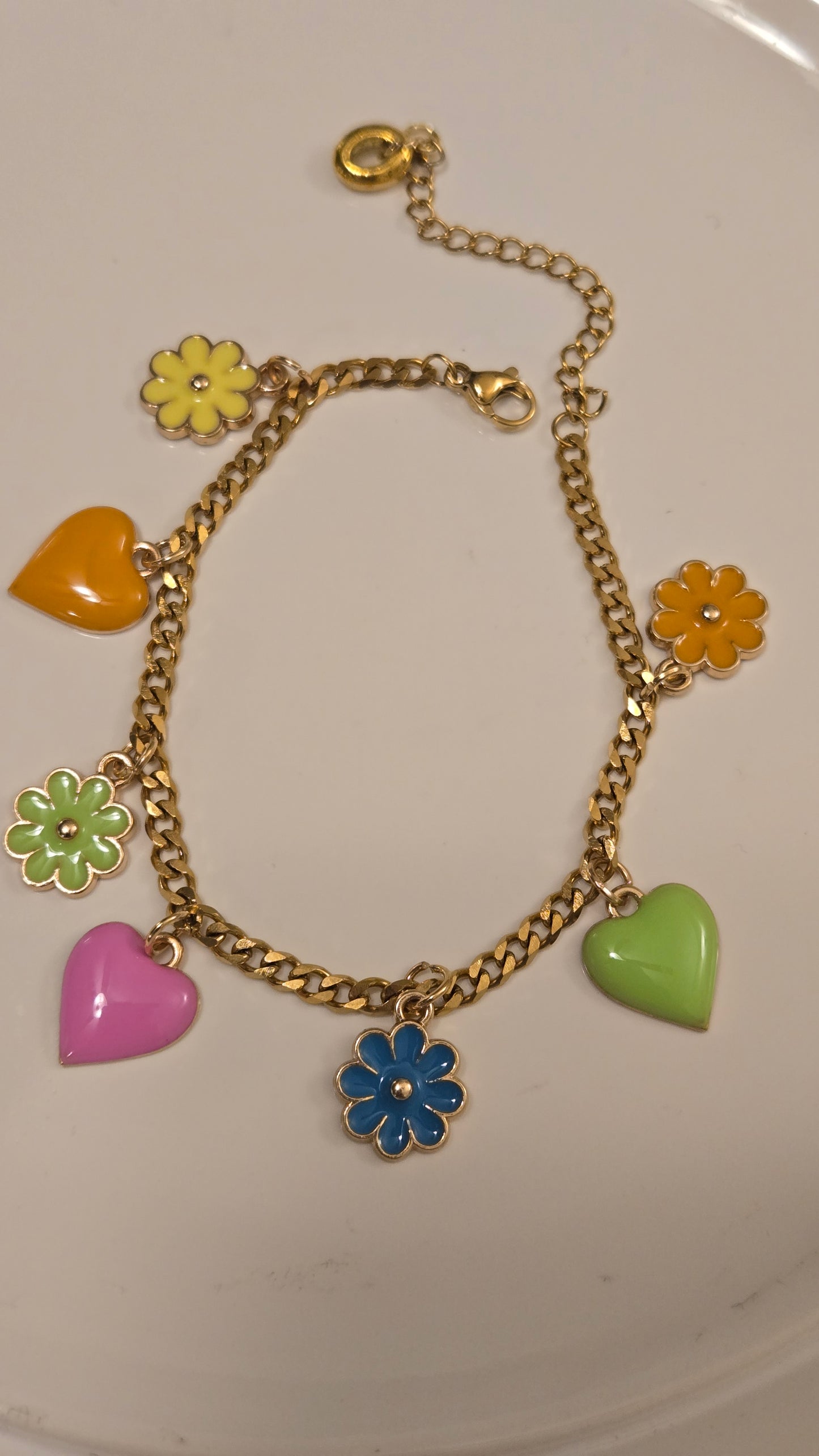 Bloom & Heart Bracelet