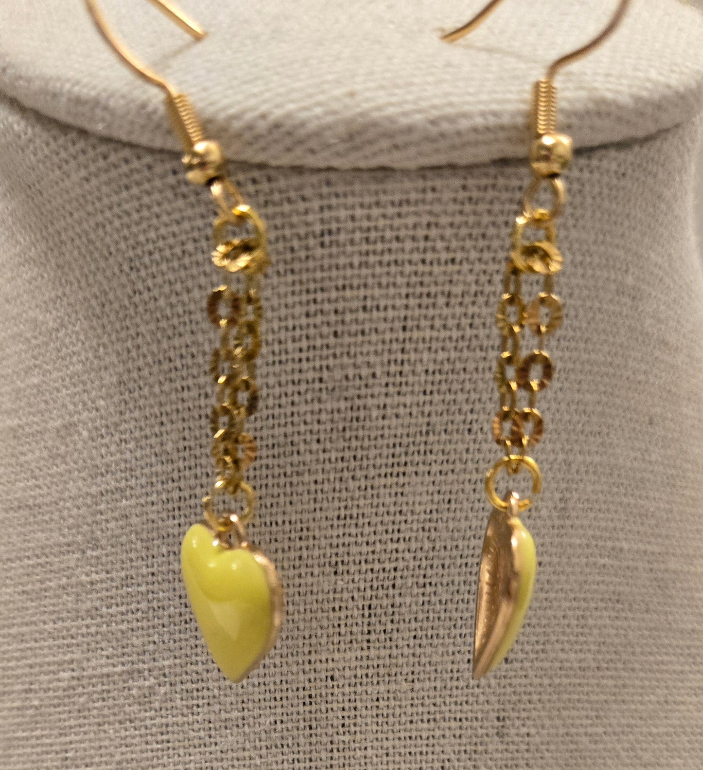 Sunshine Heart Earrings