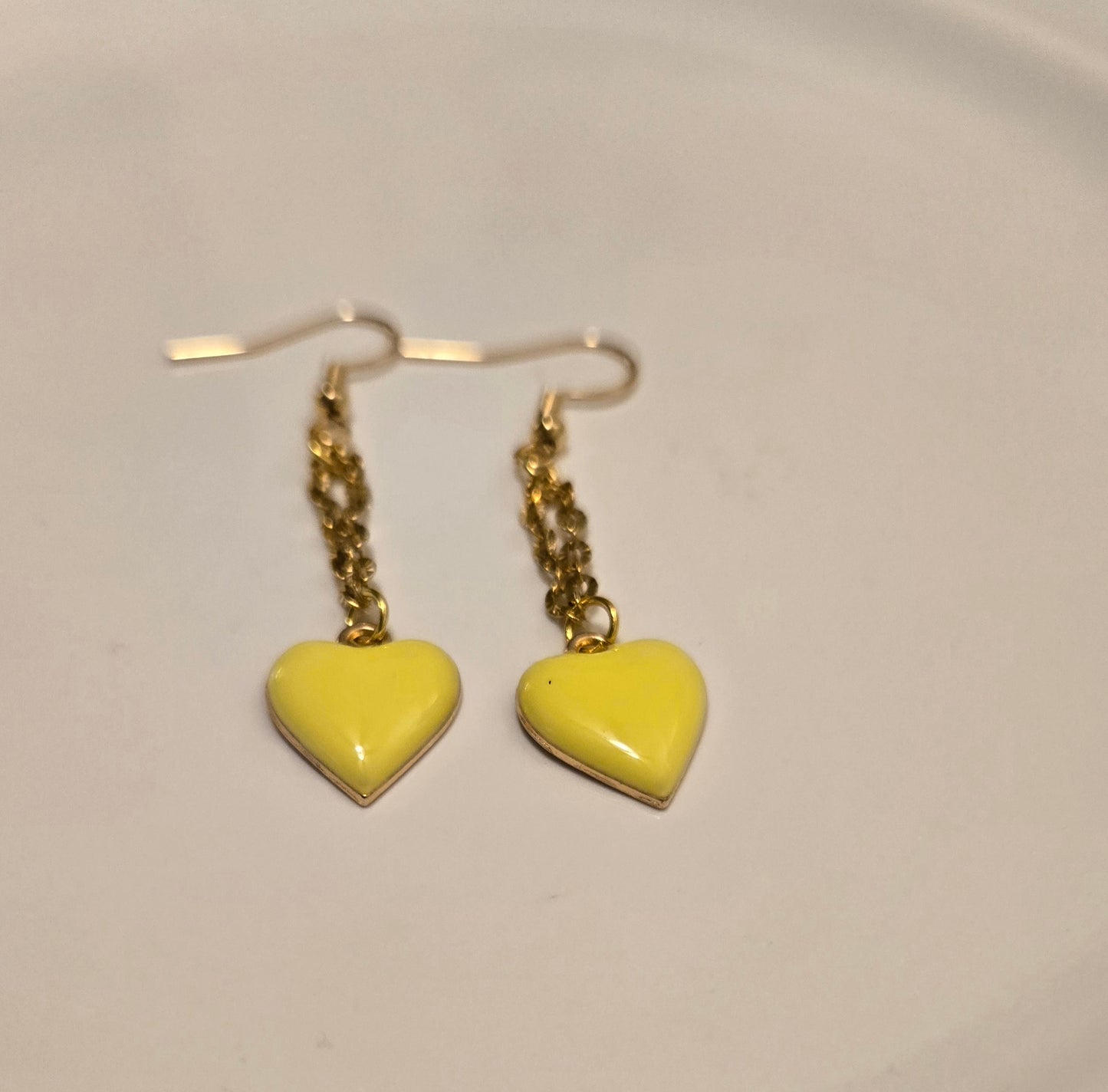 Sunshine Heart Earrings