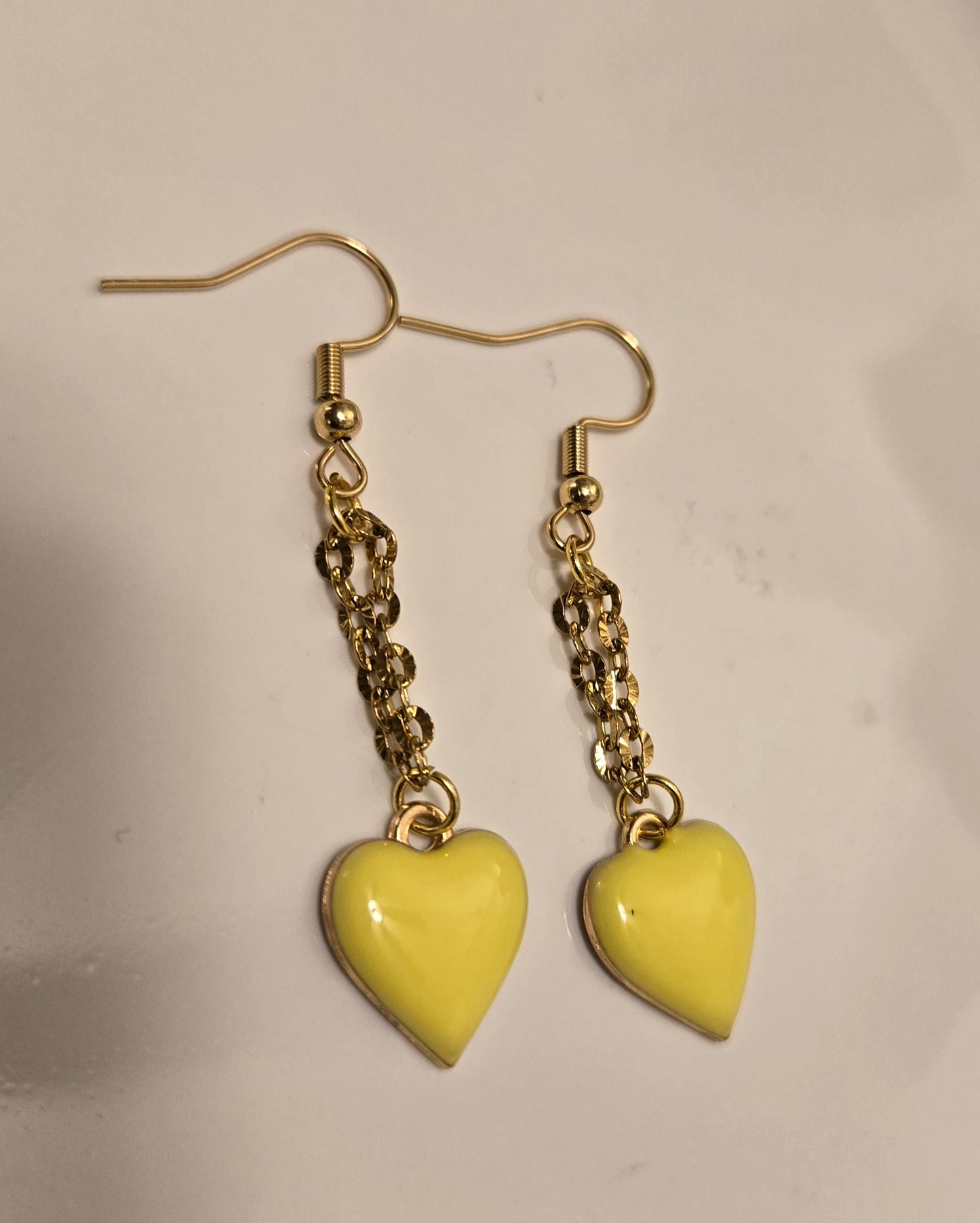 Sunshine Heart Earrings