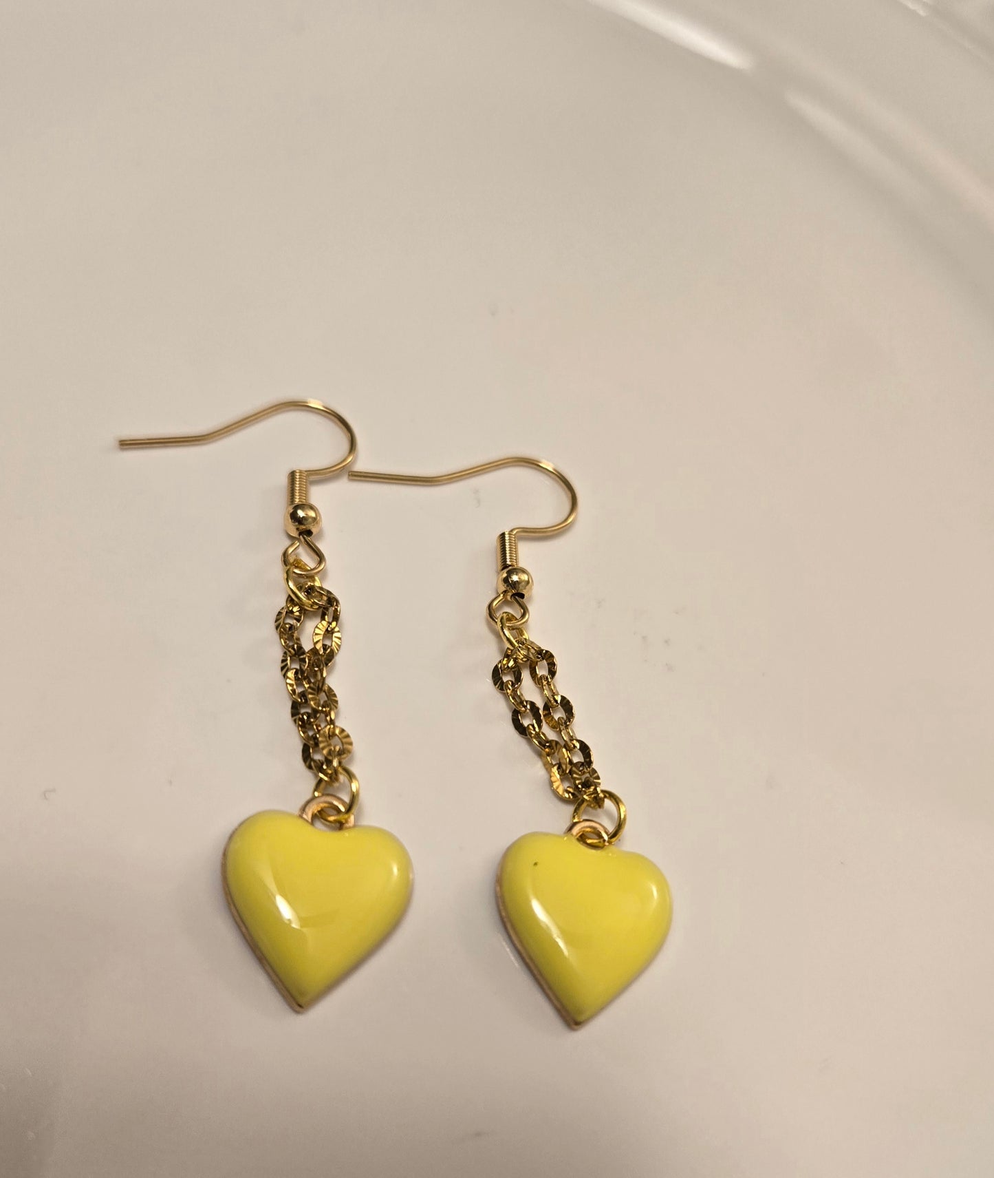 Sunshine Heart Earrings