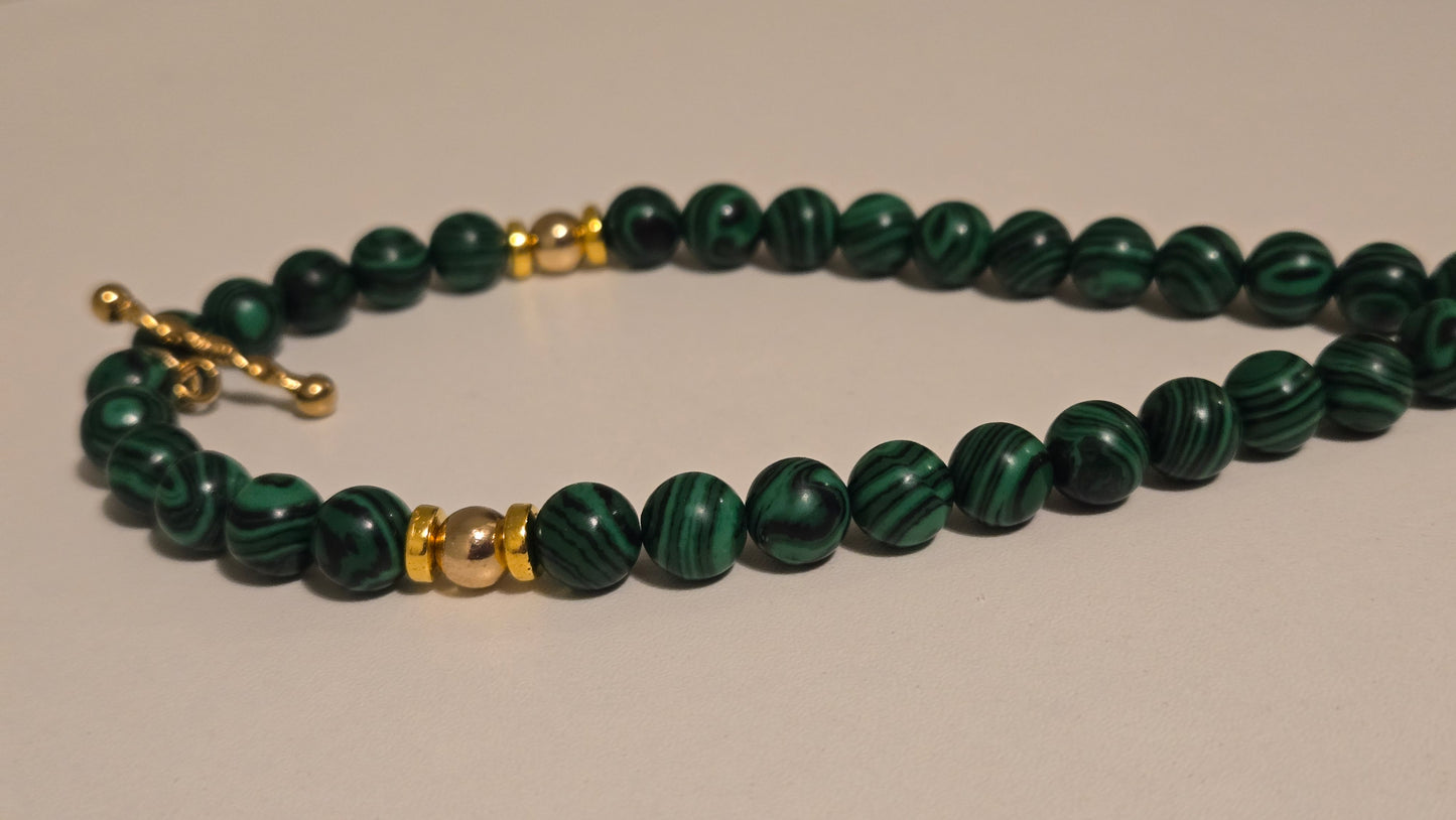 Malachite Balance Tasbih Bracelet