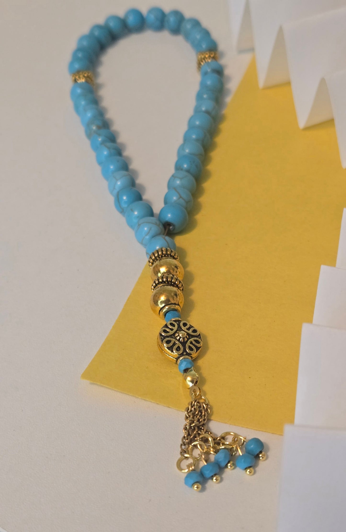 Turquoise Light Tasbih