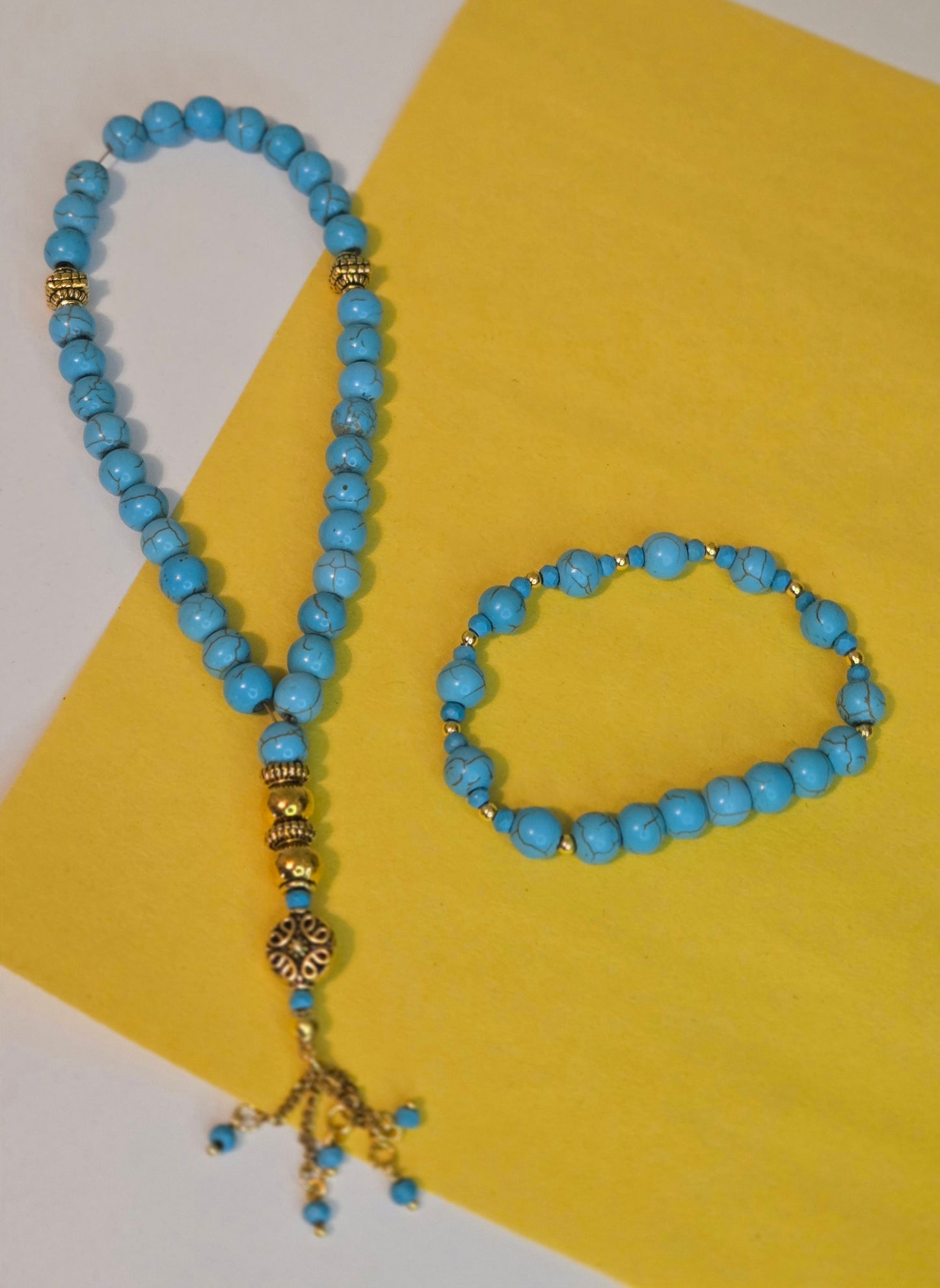 Turquoise Light Tasbih