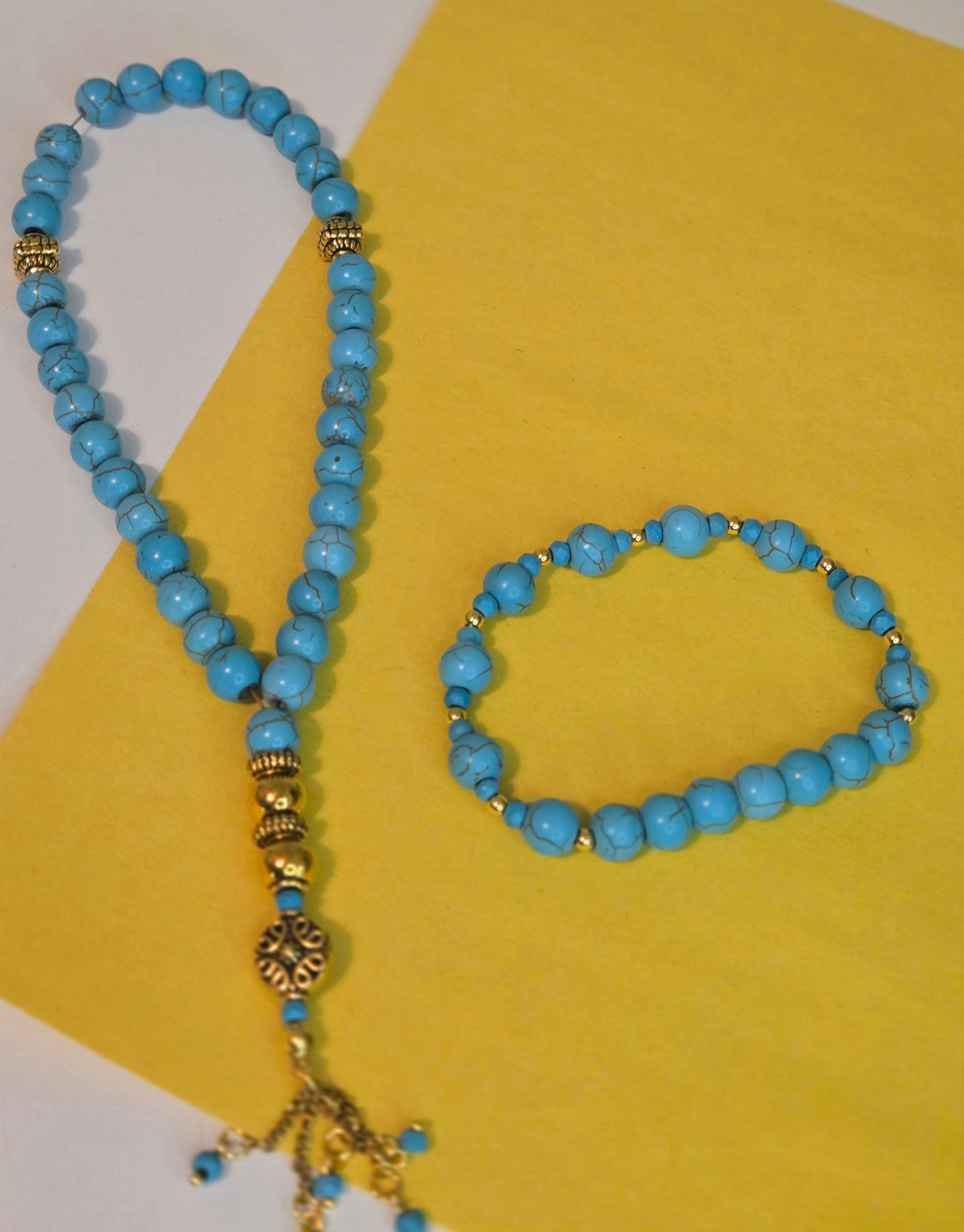 Turquoise Light Tasbih