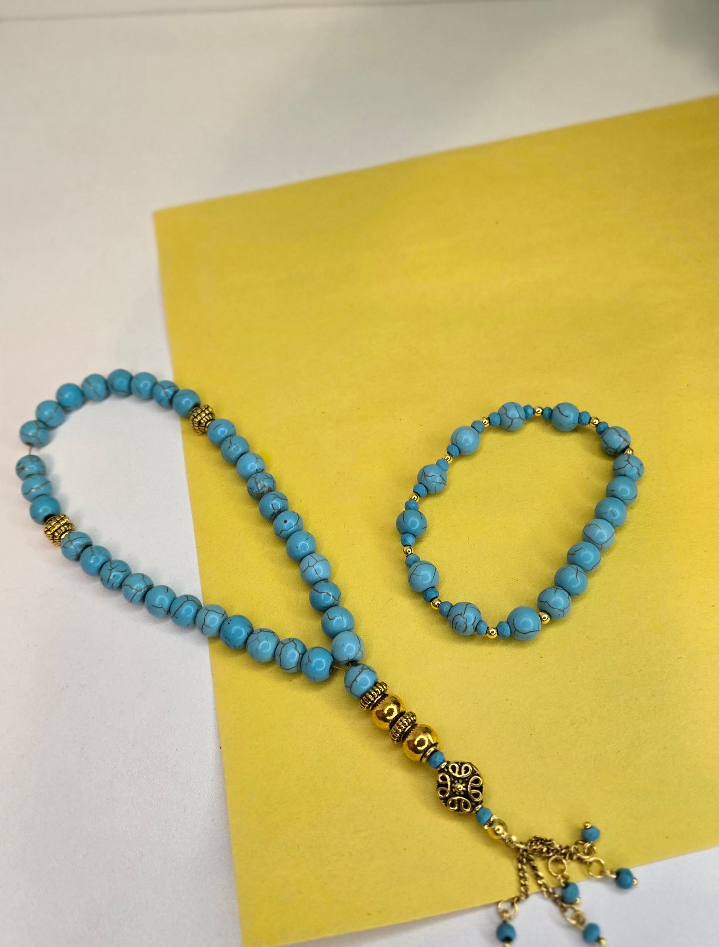 Turquoise Light Tasbih