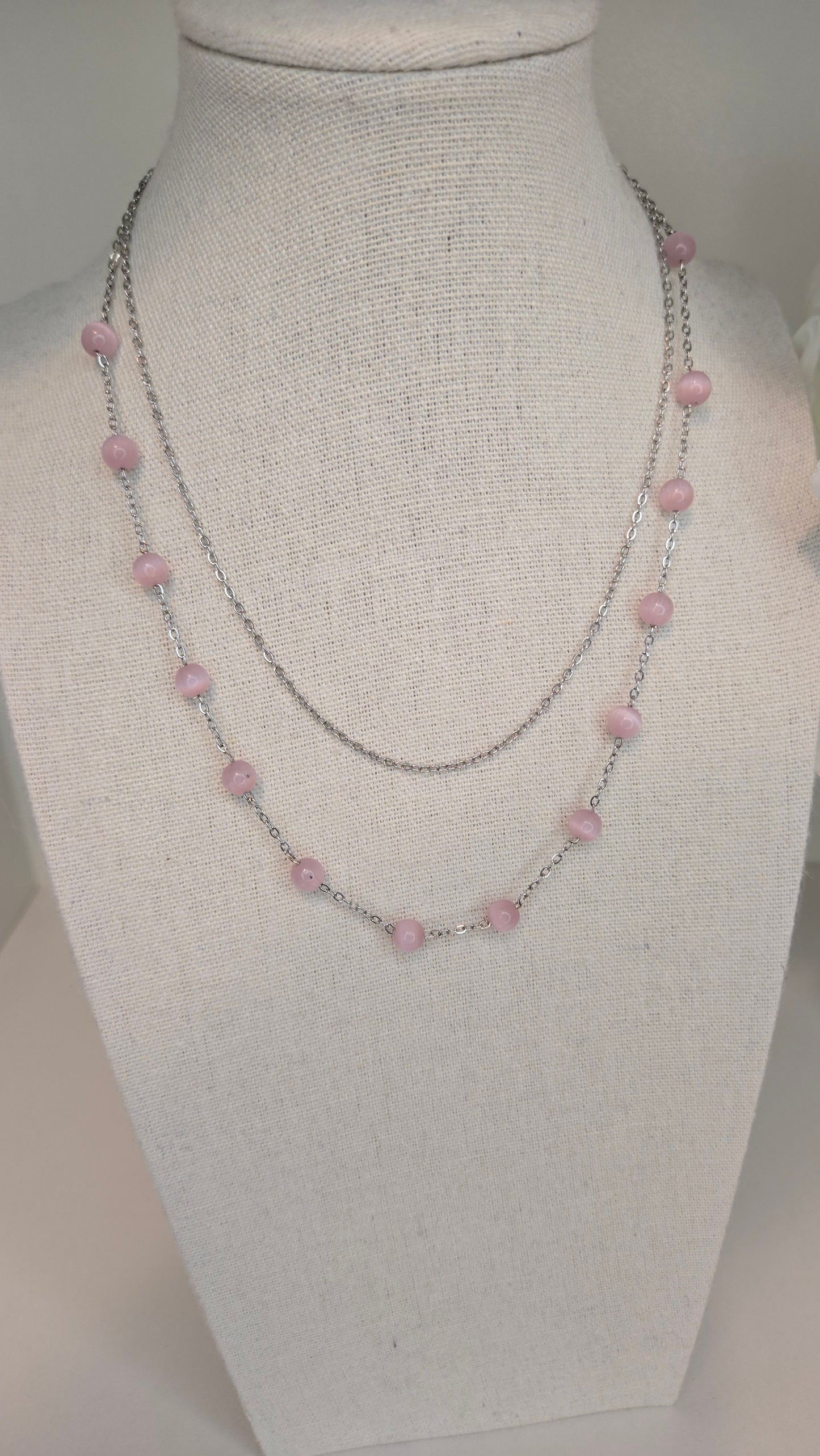 Rose Whisper Layered Necklace