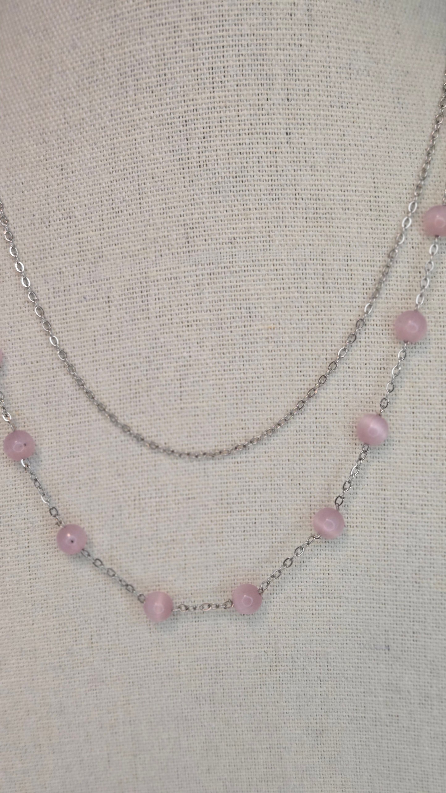 Rose Whisper Layered Necklace