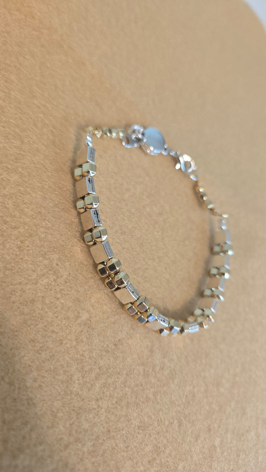 Gold & Silver Harmony Bracelet