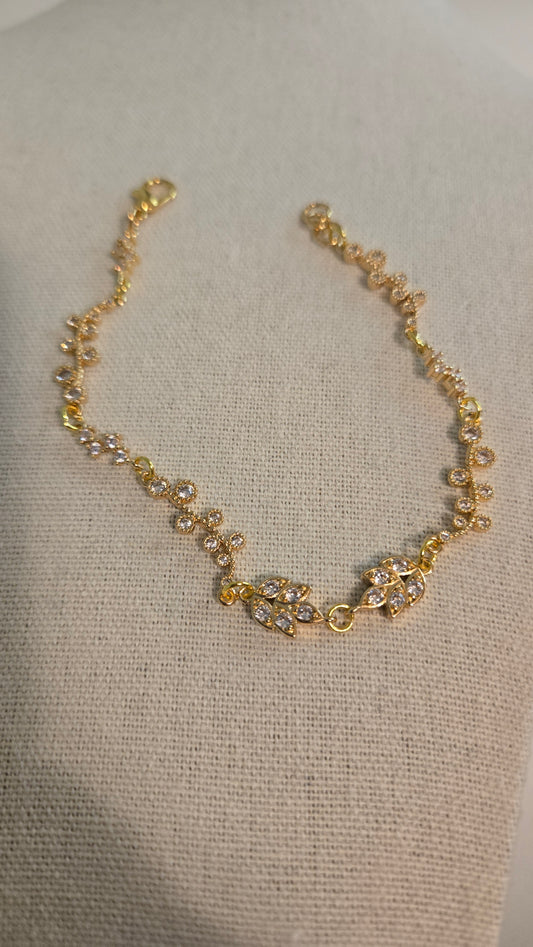 Golden Flora Bracelet