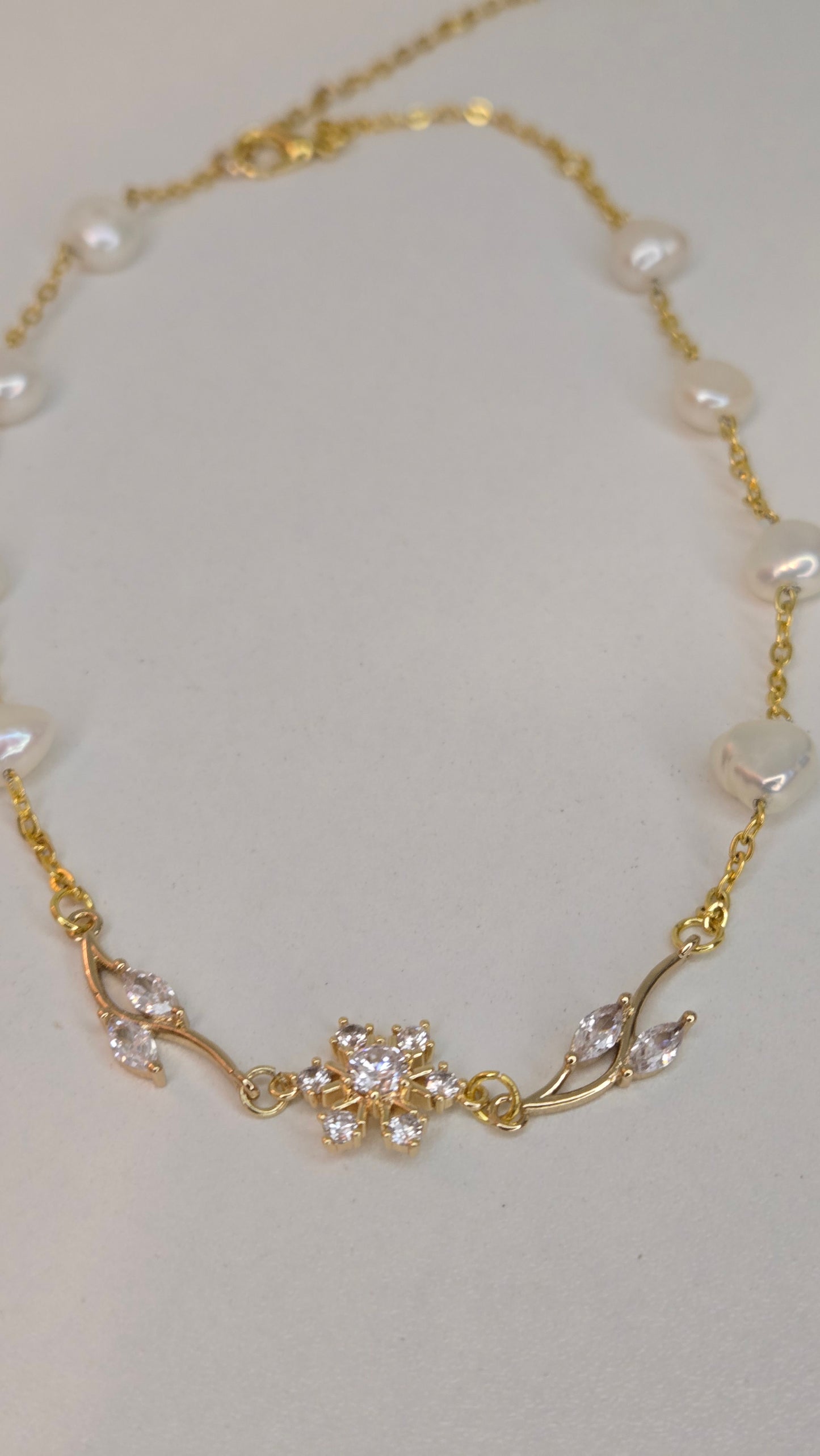 Floral Spark Necklace