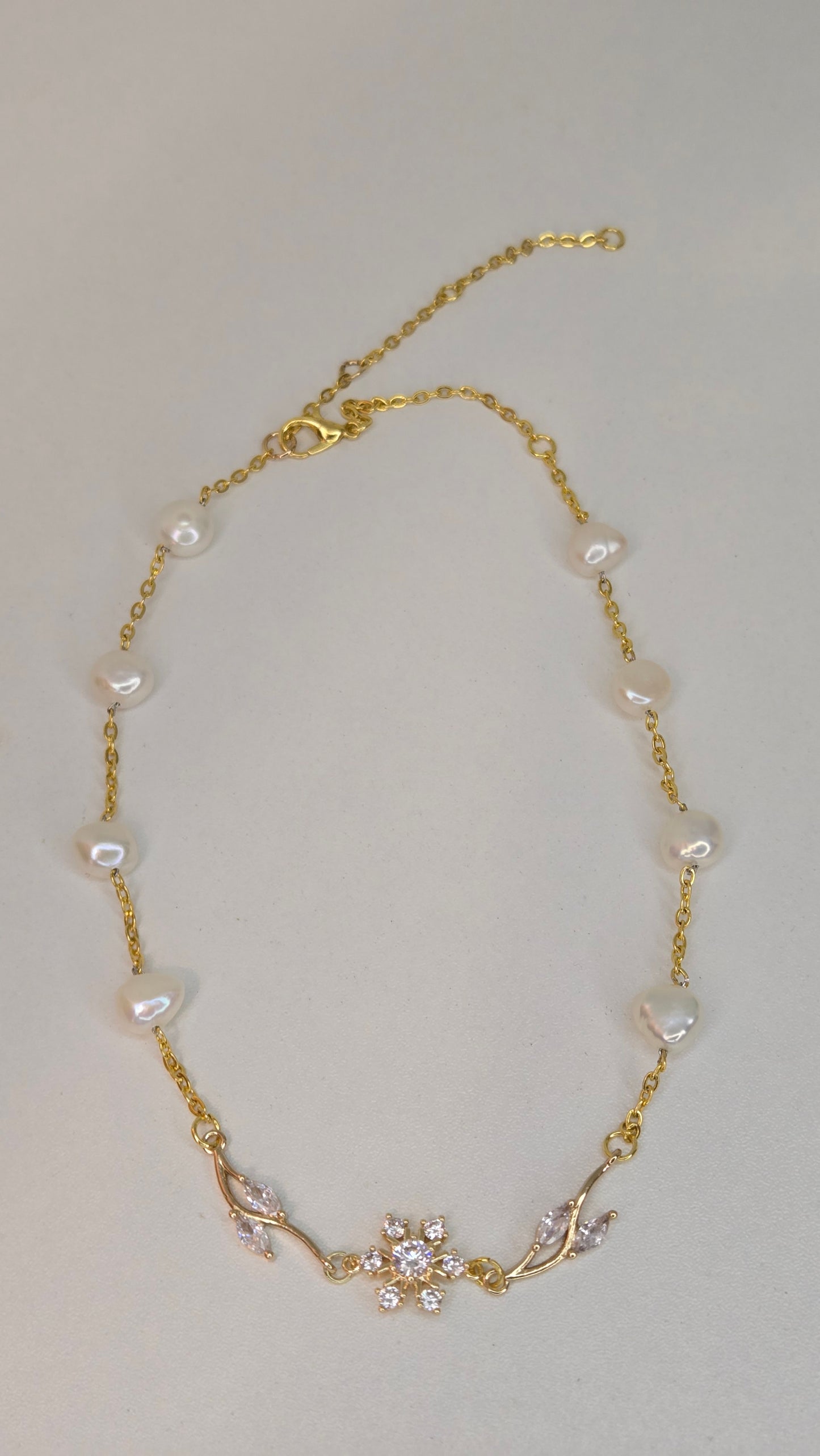 Floral Spark Necklace