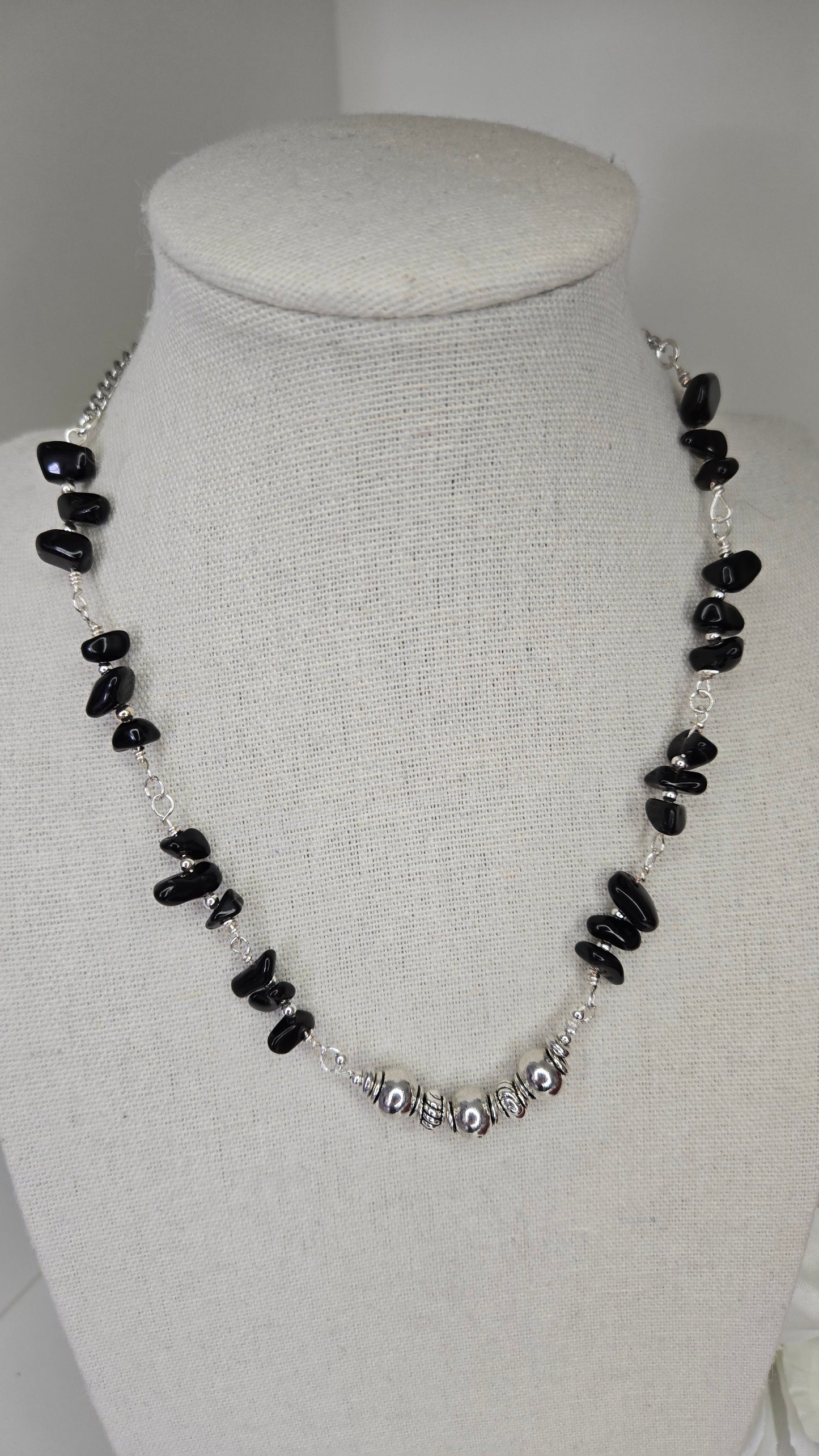 Silver Shadow Necklace