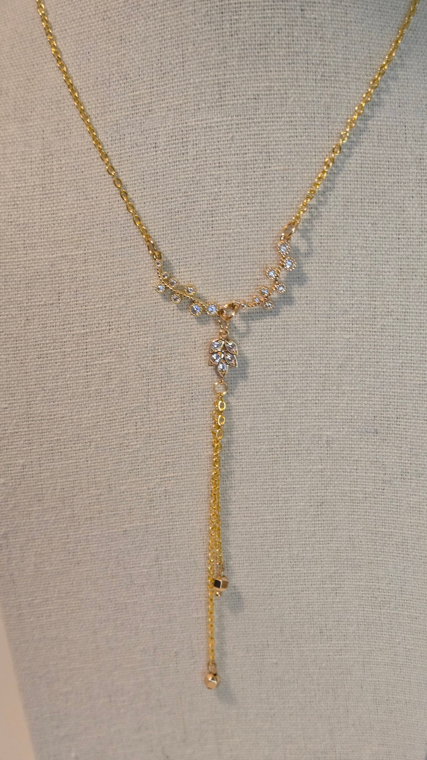 Golden Rose Whisper Necklace