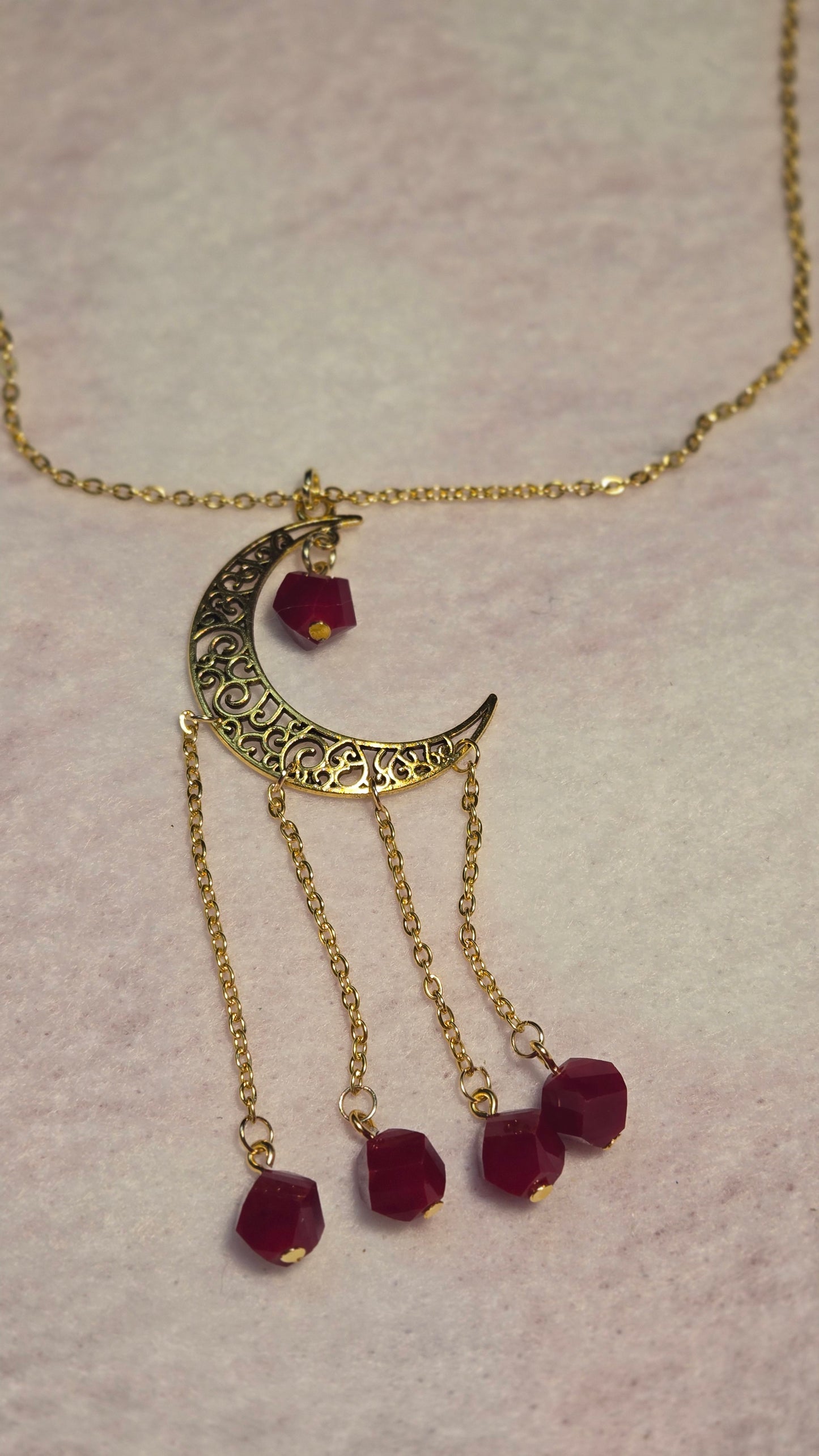 Golden Ruby Crescent