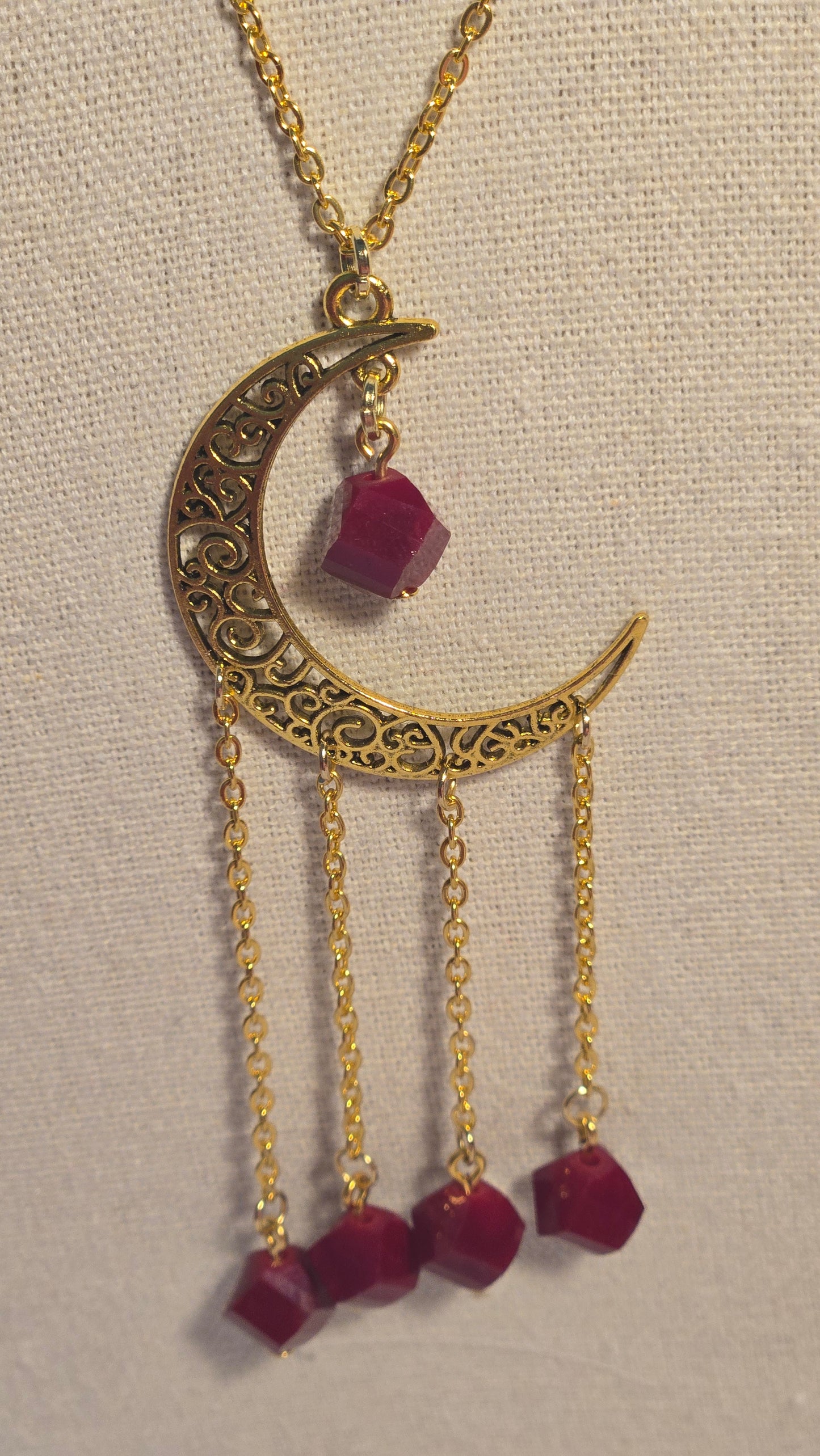 Golden Ruby Crescent