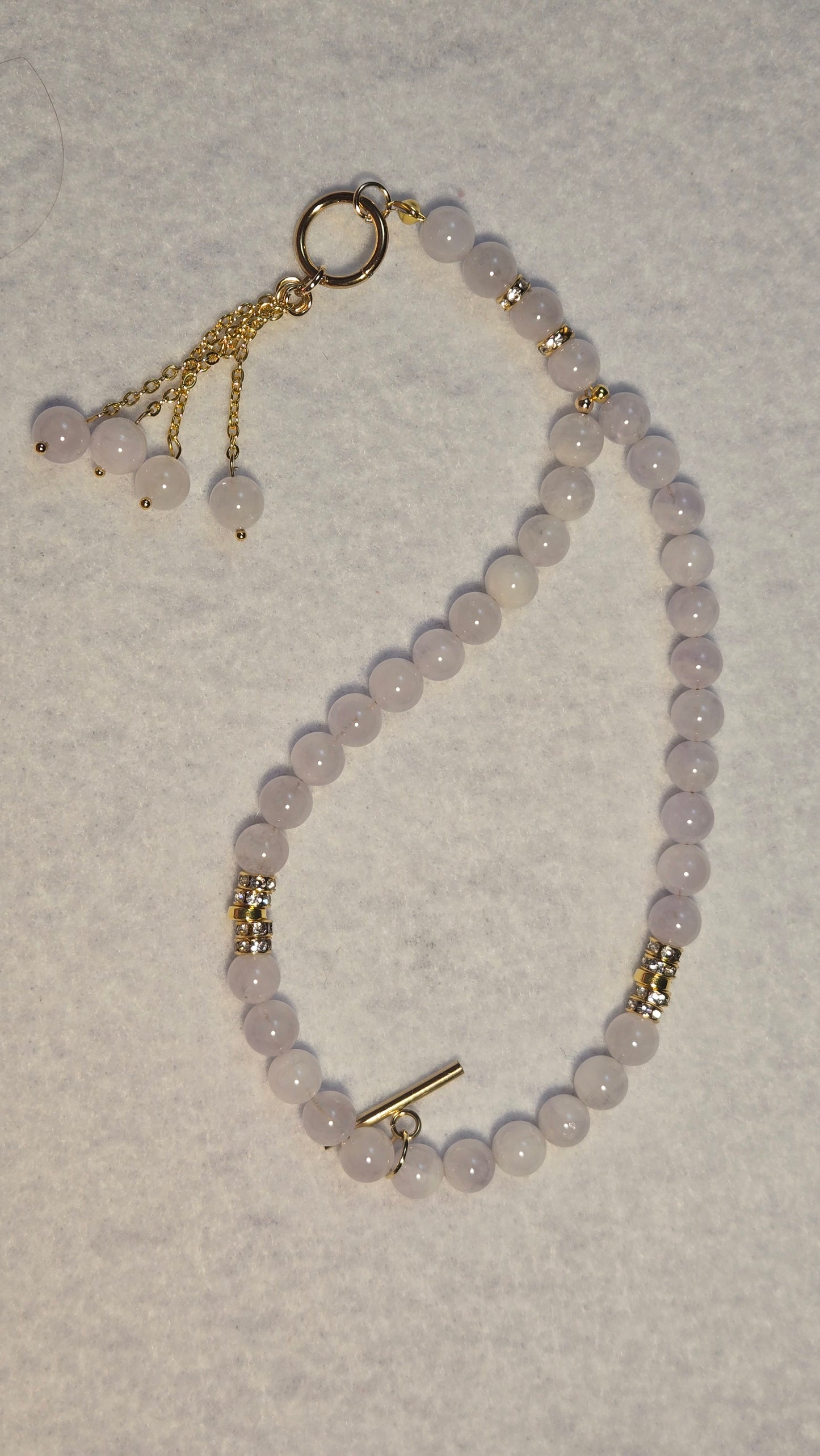 Amethyst Princess Tasbih presented as a unique handmade gift for her, perfect for special occasions.