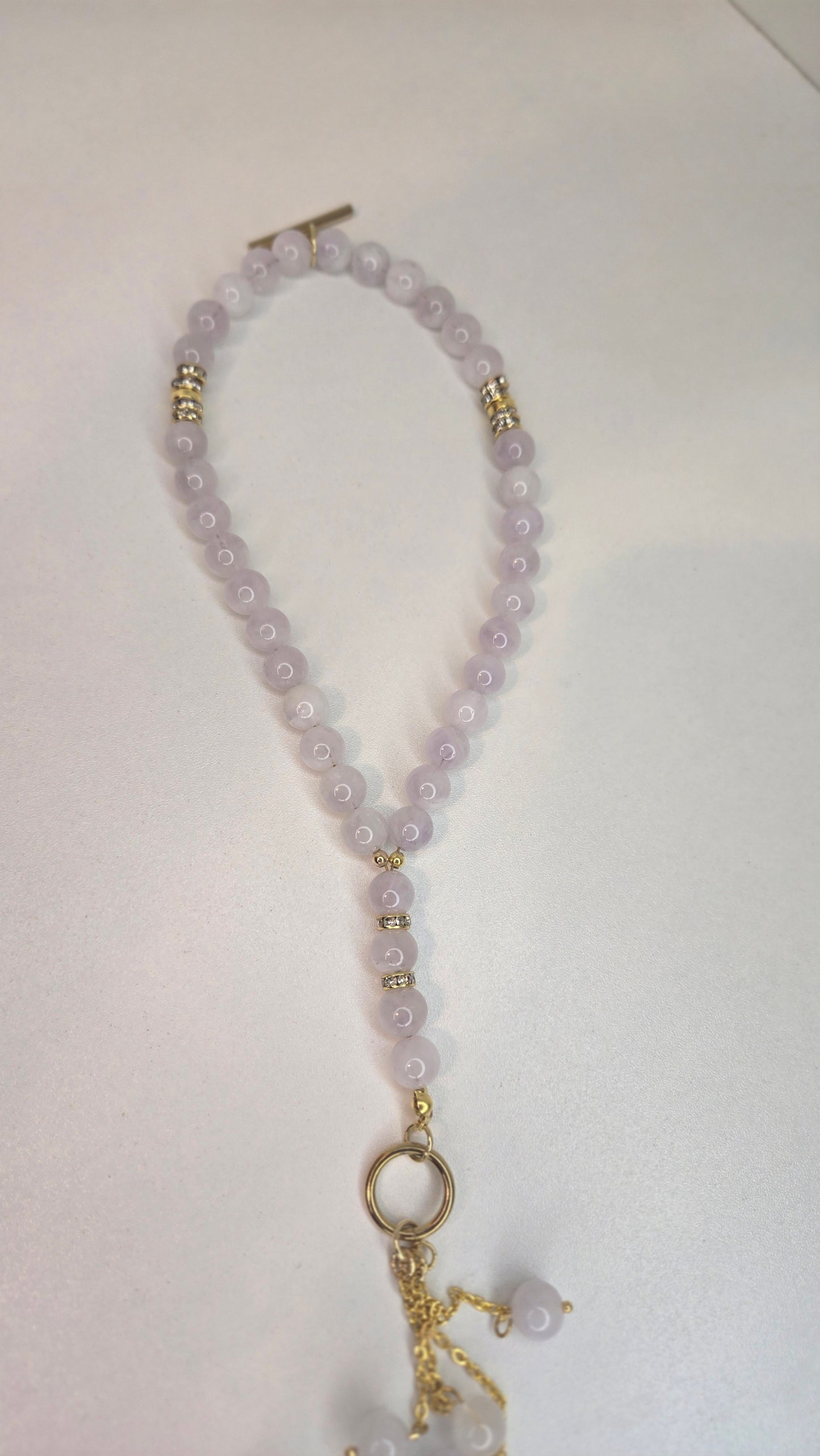 Lavender Amethyst Elegance Tasbih