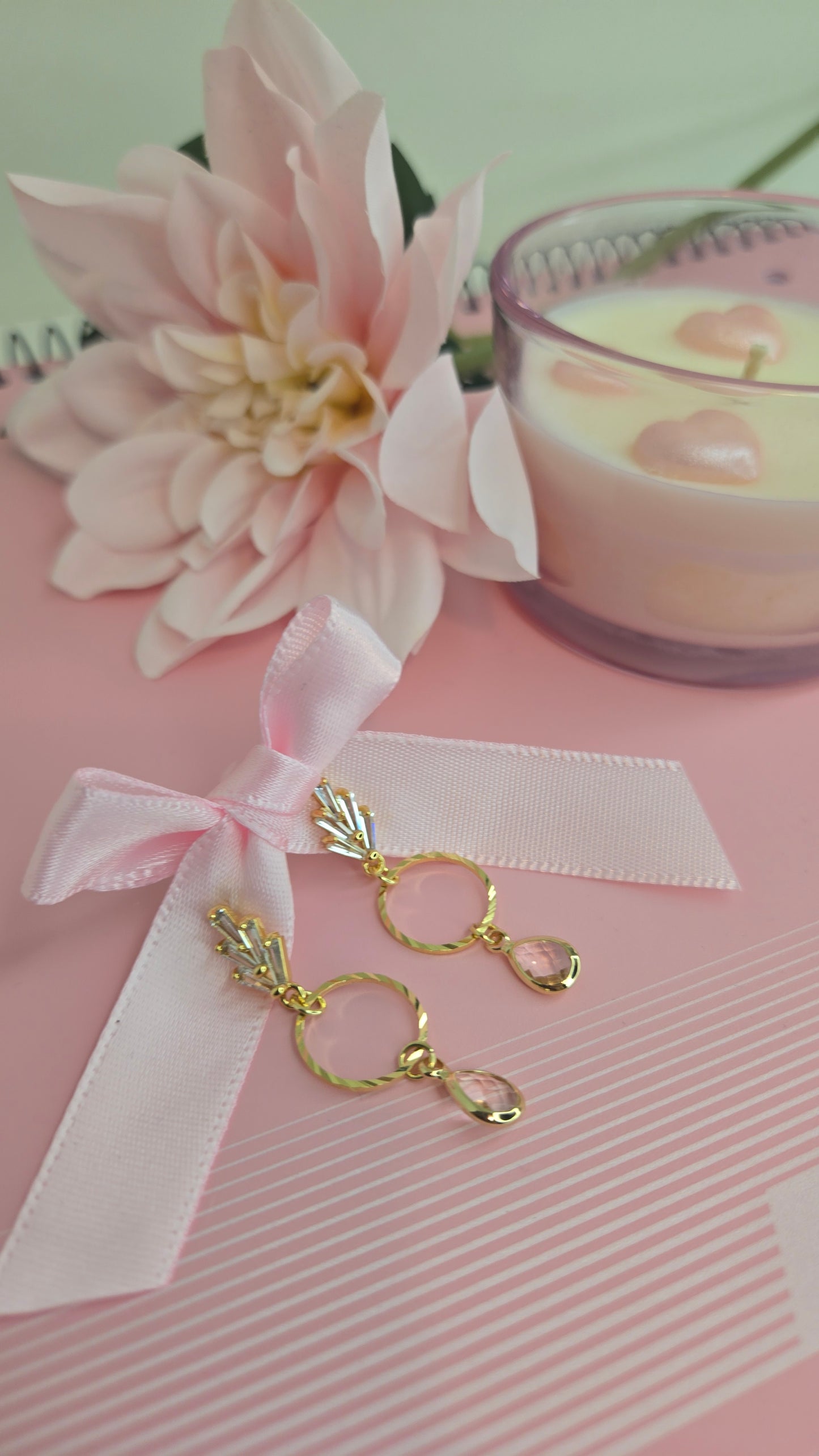Unique gold earrings for women who love handmade style