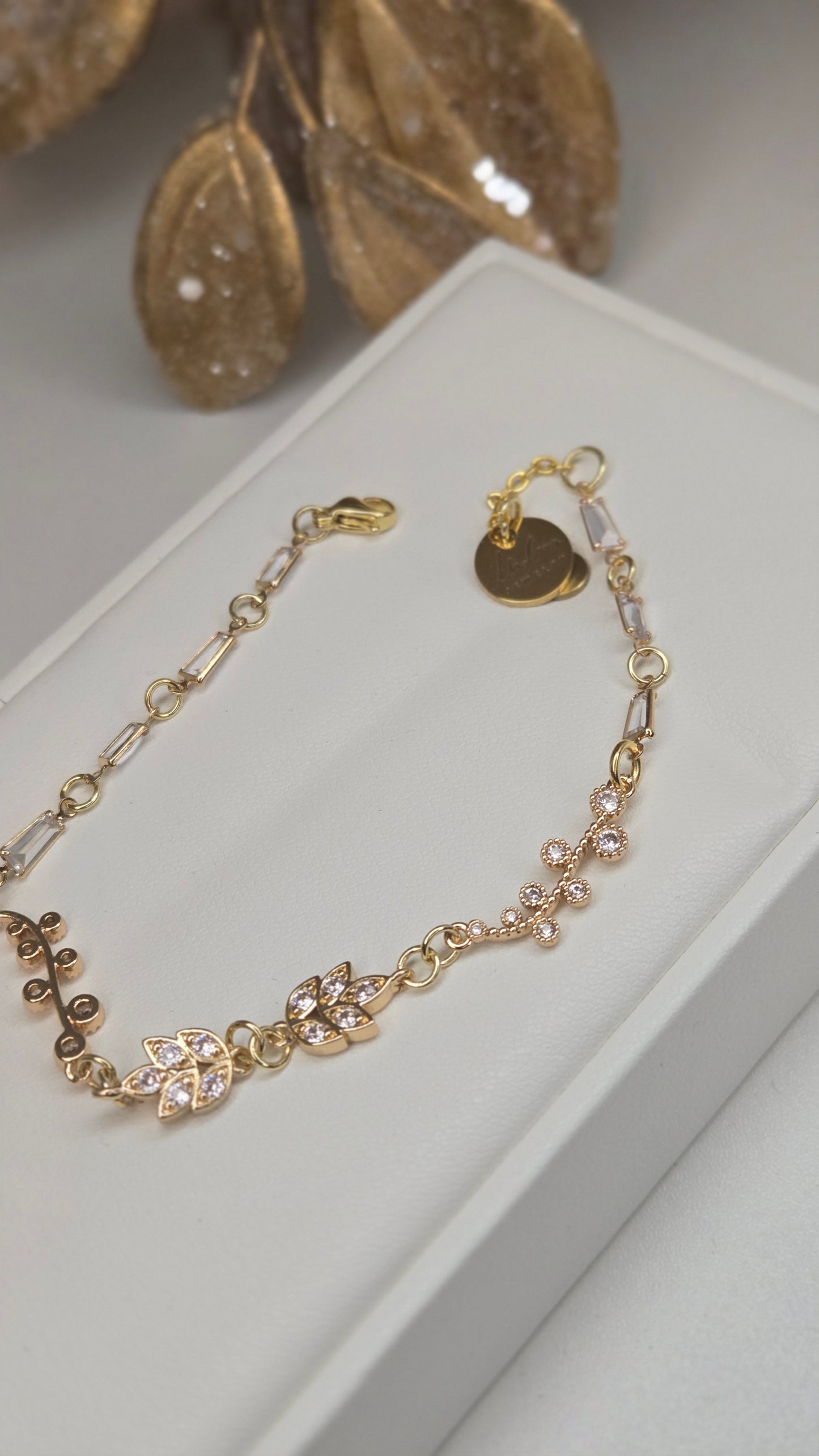 The handmade jewelry set presented in luxurious LuluTouch gift packaging