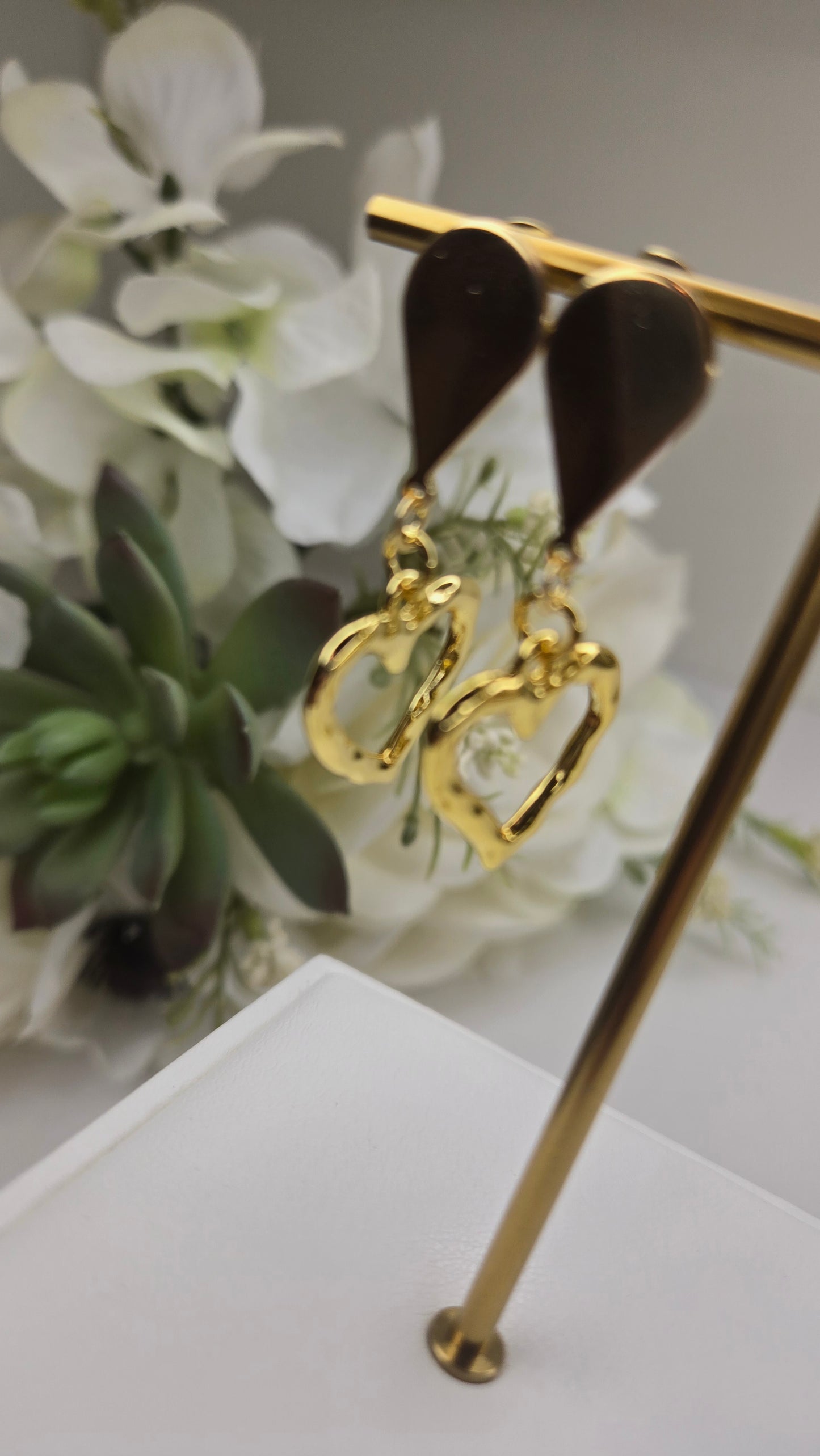 Golden Elegance Earring Collection