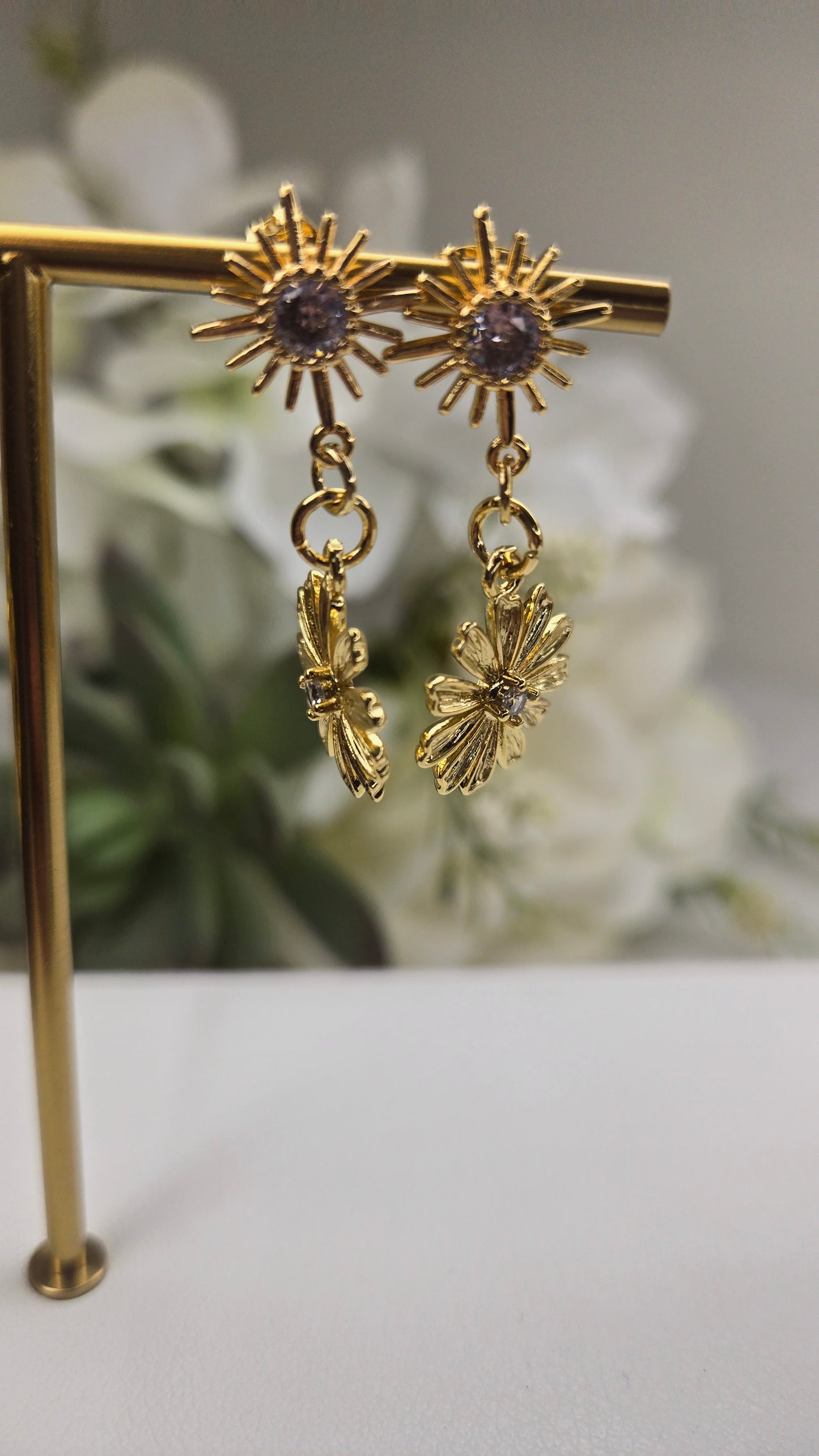 Golden Elegance Earring Collection