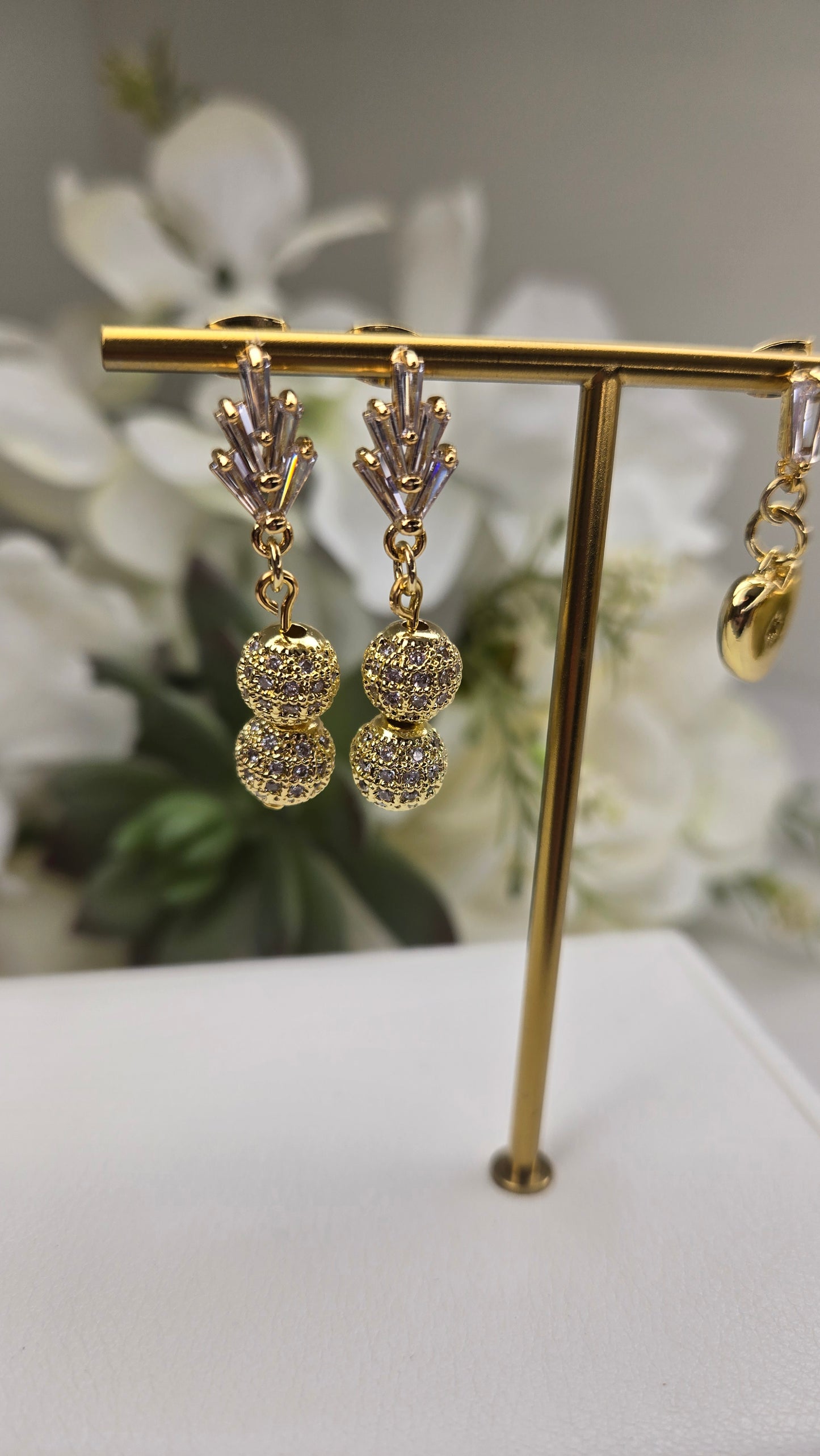 Golden Elegance Earring Collection