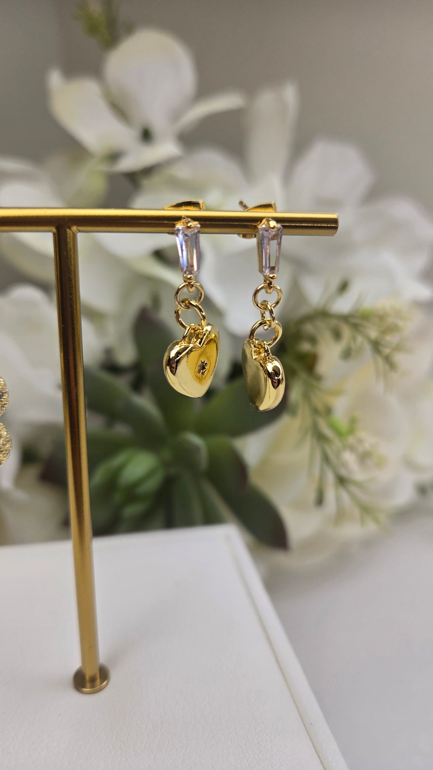 Golden Elegance Earring Collection