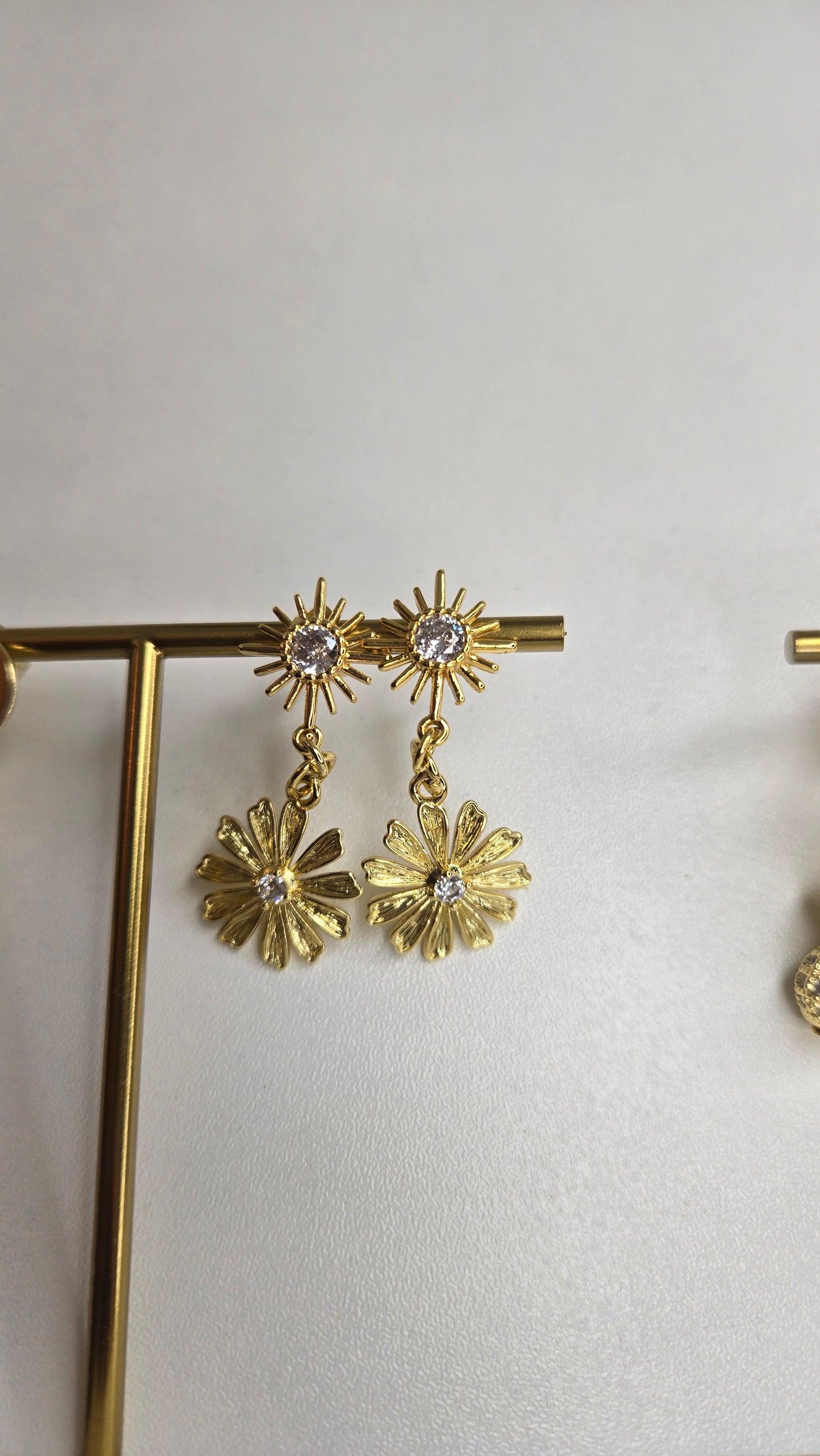 Golden Elegance Earring Collection