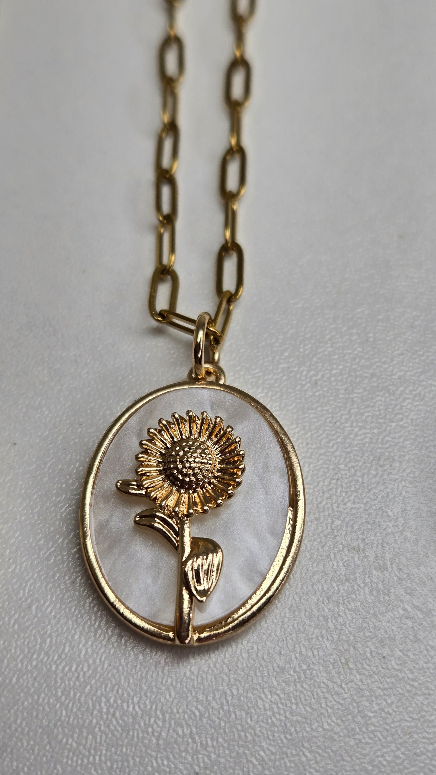 Radiant birth flower necklace for June